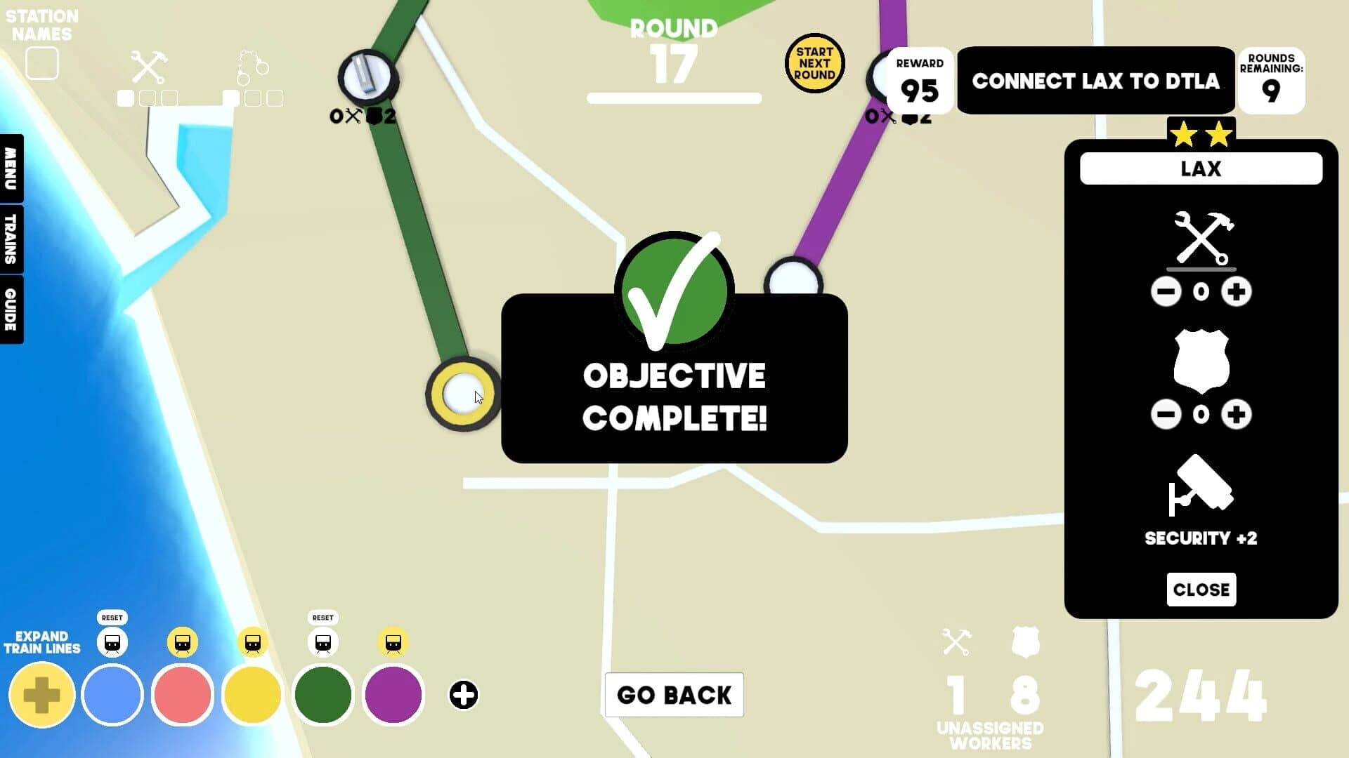 Metro Manager LA screenshot 2