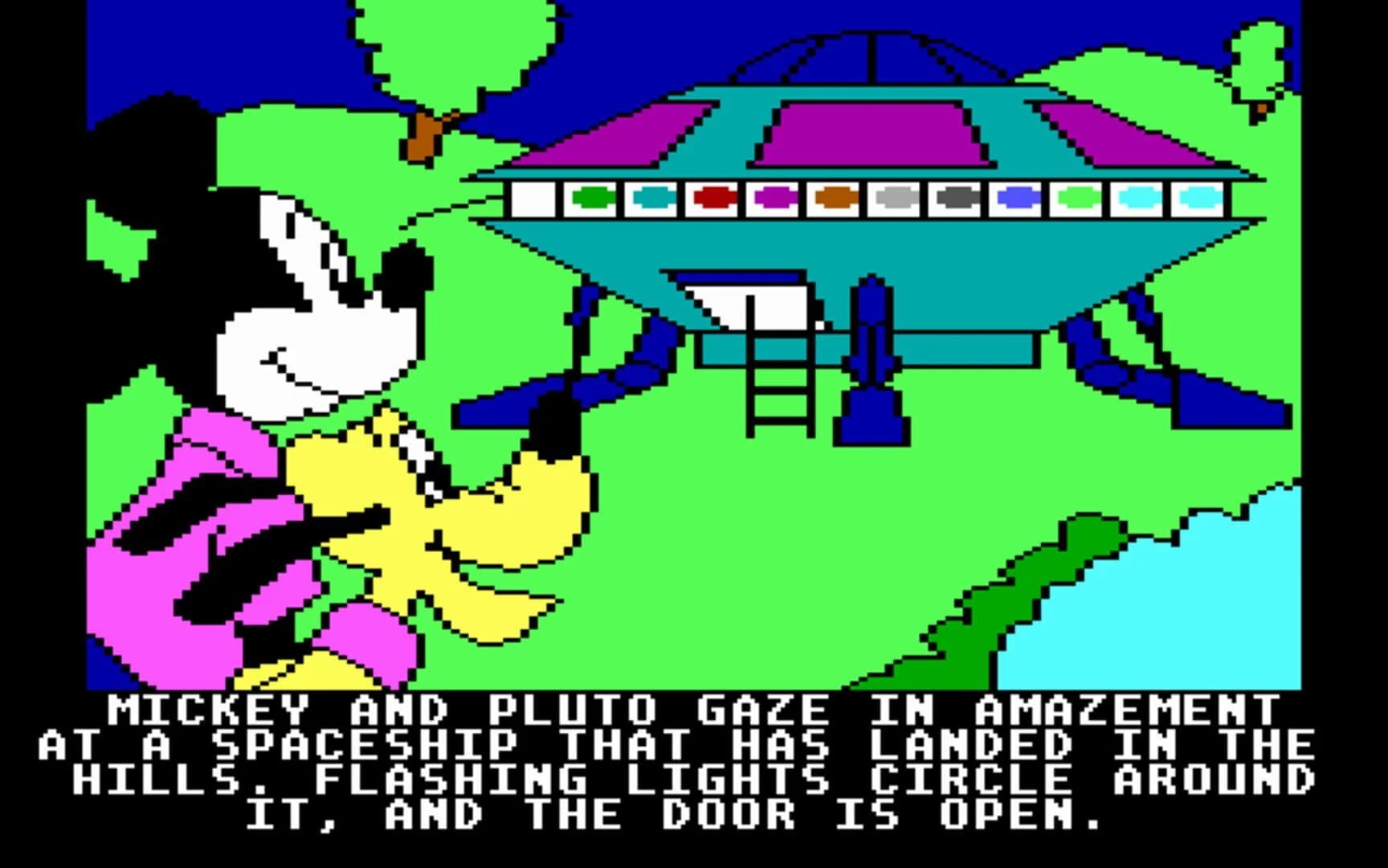 Mickey's Space Adventure screenshot 1