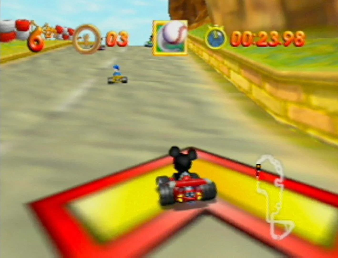 Mickey's Speedway USA screenshot 1