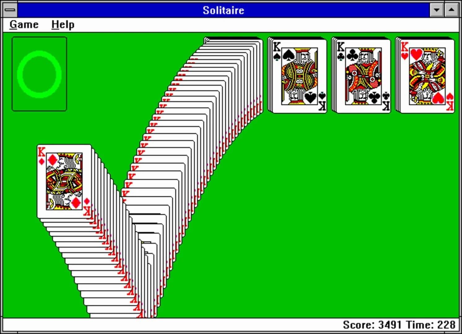 Microsoft Solitaire screenshot 2