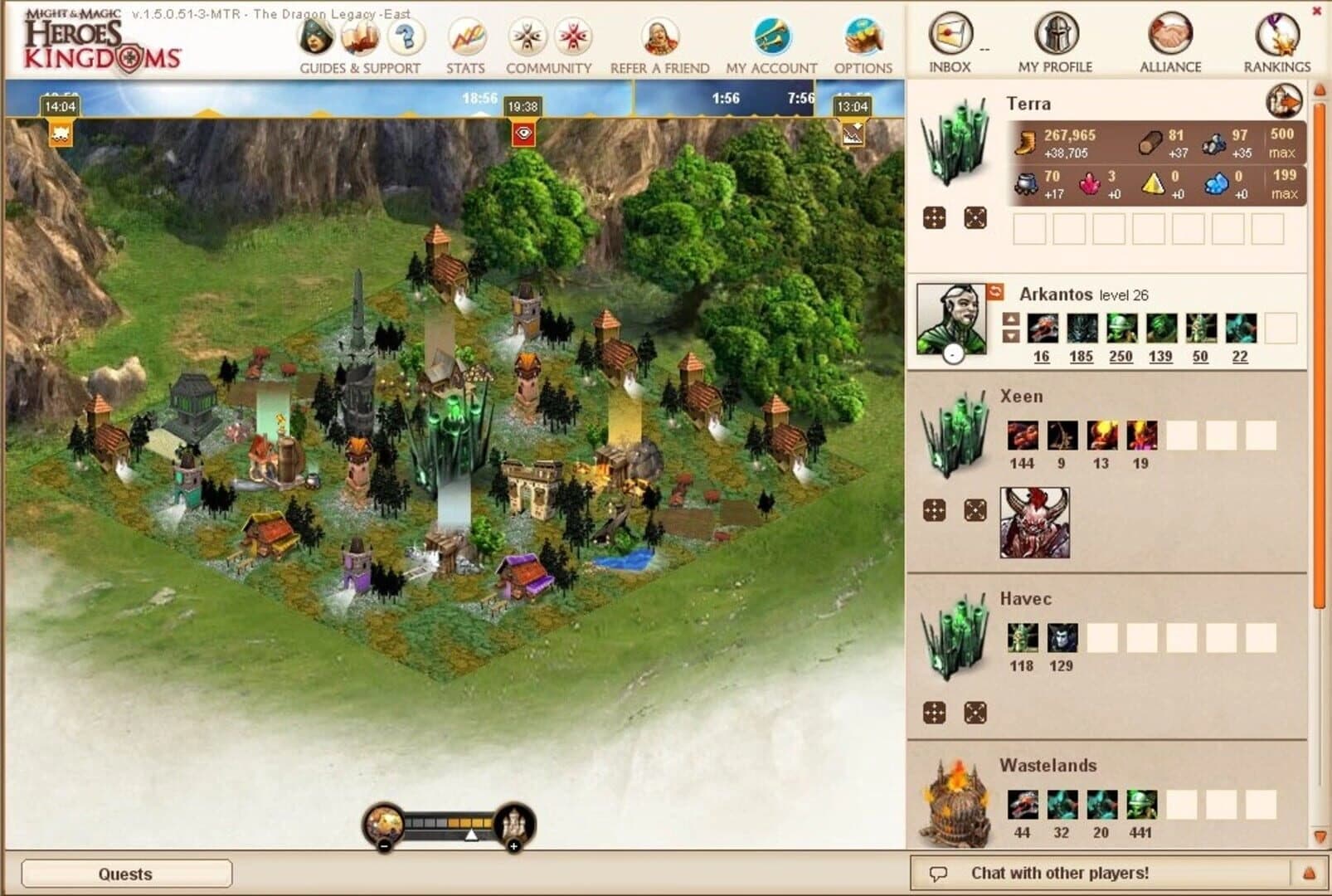 Might & Magic: Heroes Kingdoms screenshot 4