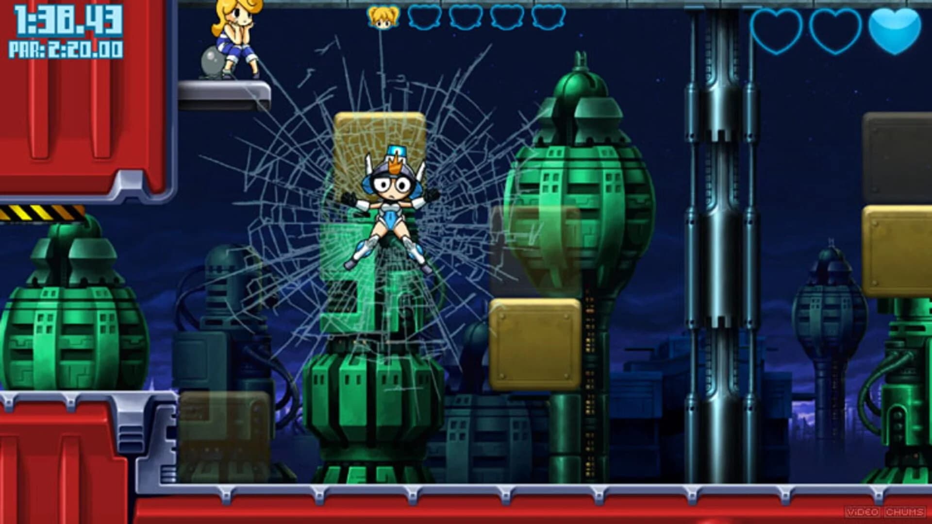 Mighty Switch Force! Collection screenshot 1