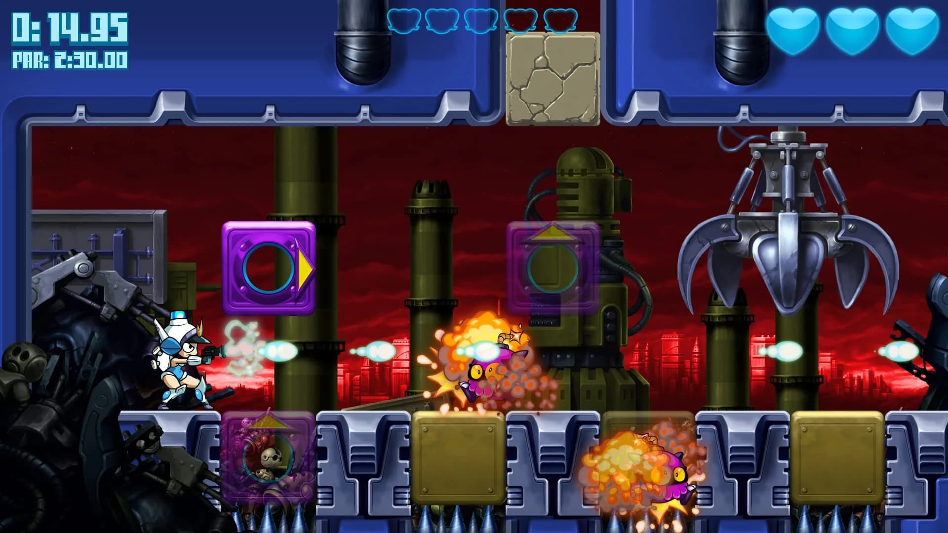 Mighty Switch Force! Hyper Drive Edition screenshot 4