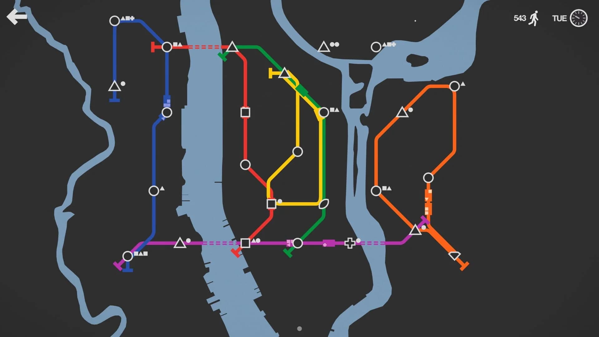 Mini Metro screenshot 4