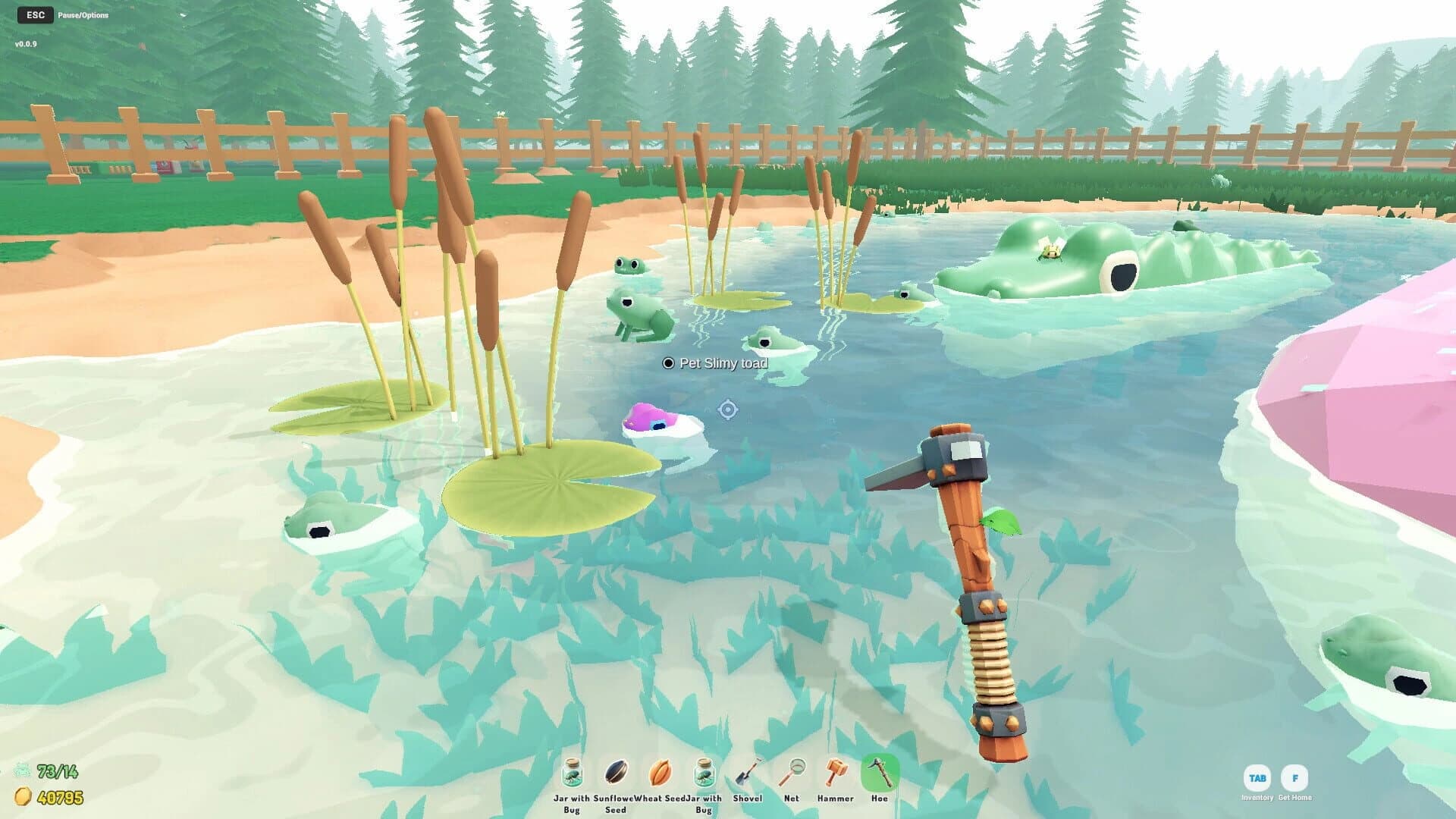 Mini Pond Farm: Frogs & Lilypads screenshot 2