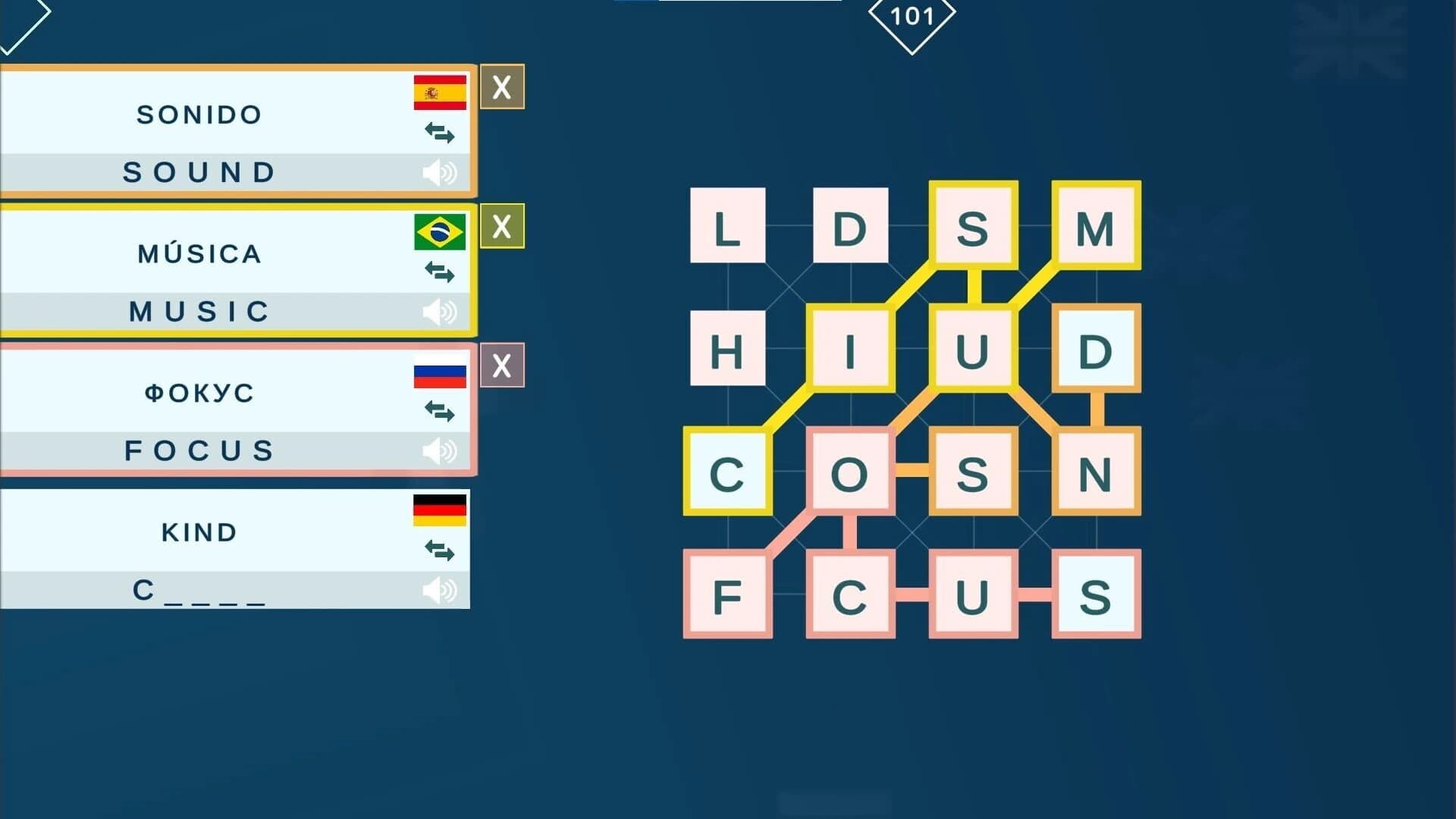 Mini Words: Polyglot screenshot 4