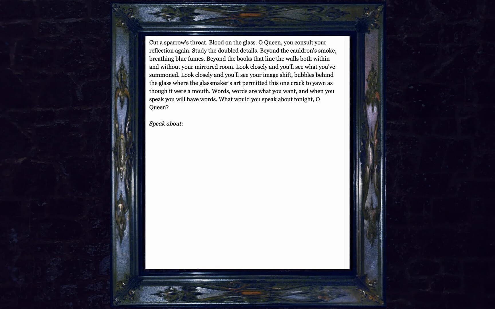 Mirror and Queen screenshot 1