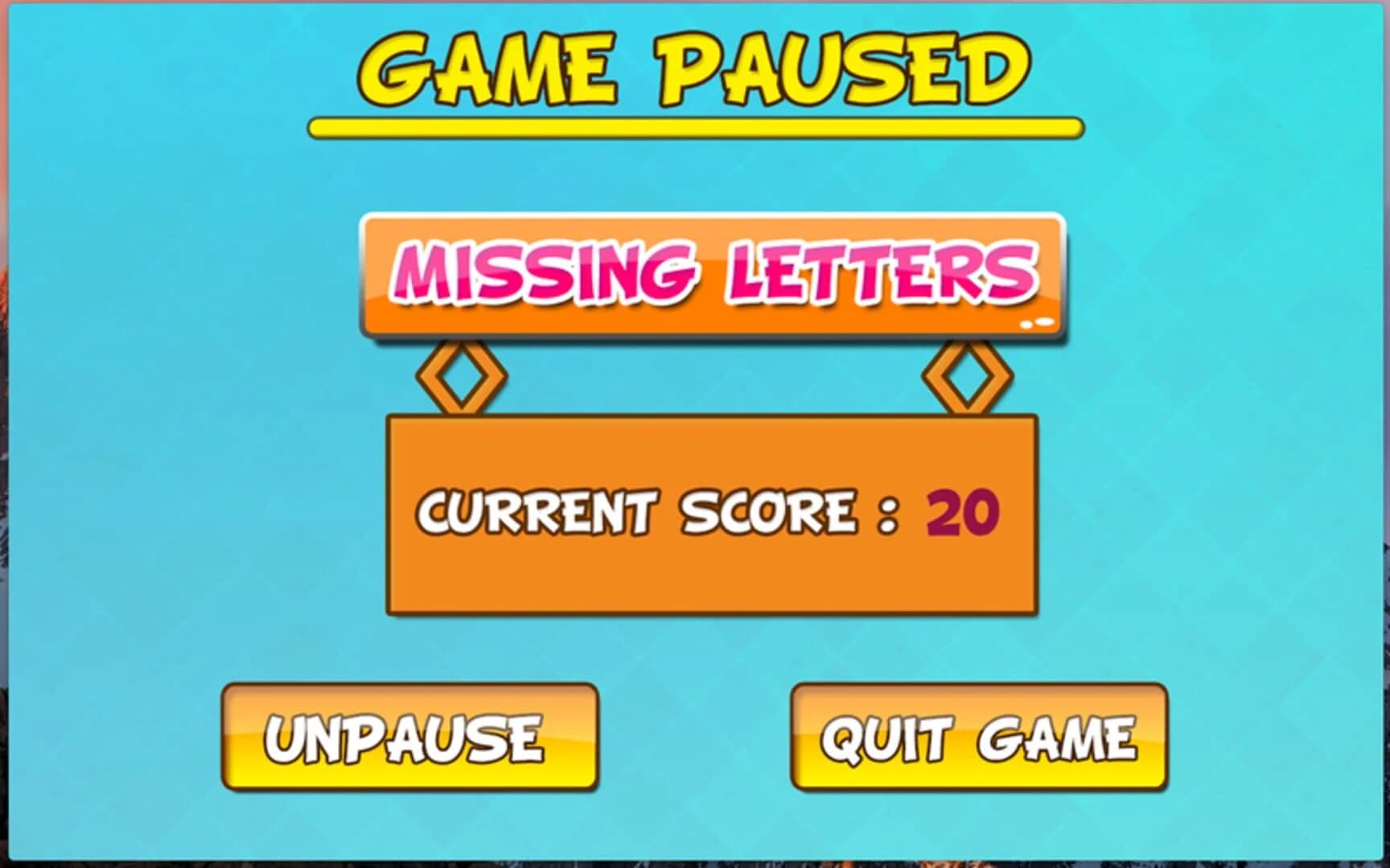 Missing Letters screenshot 5