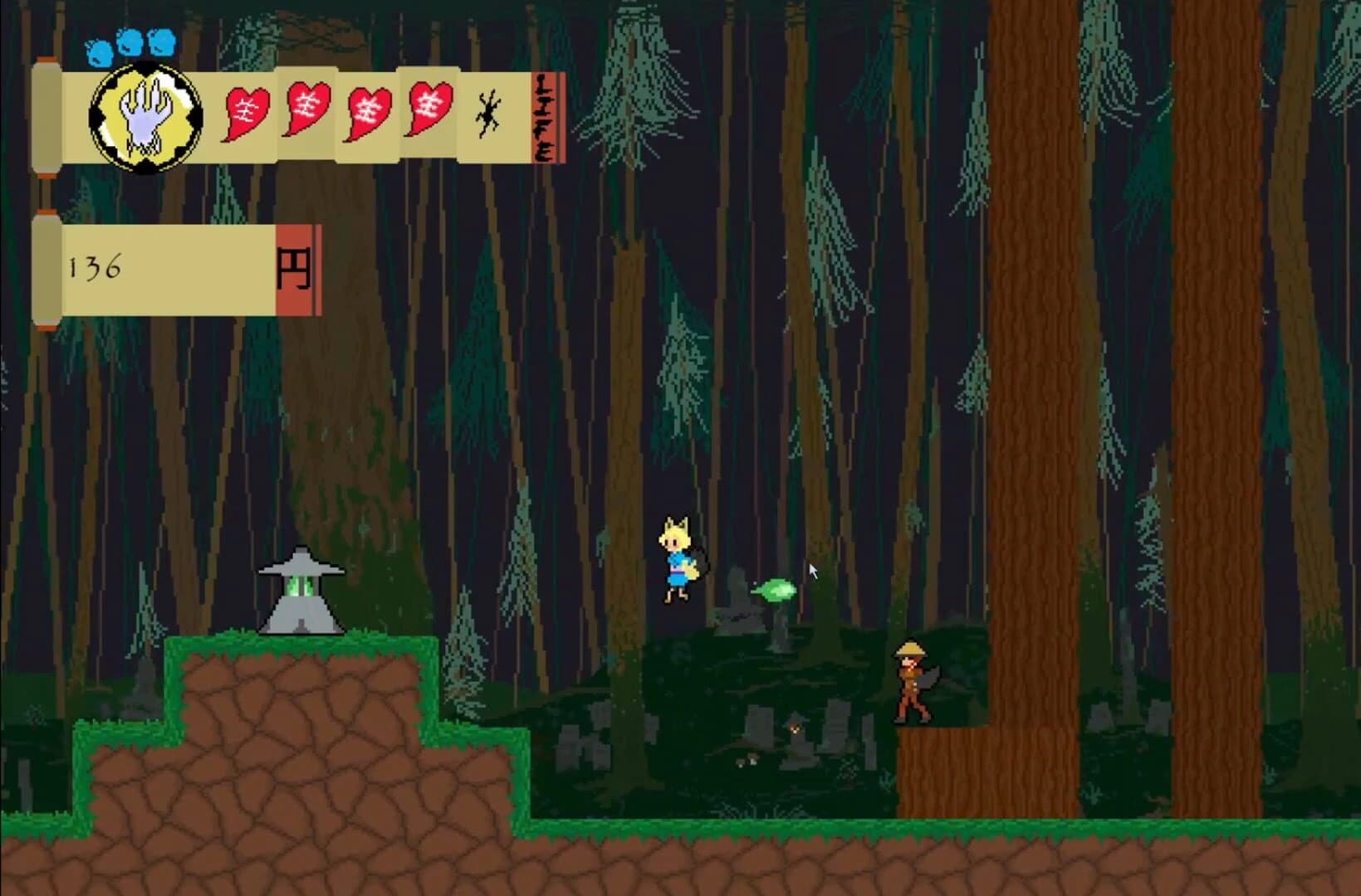 Mizuki and the Crimson Moon screenshot 2