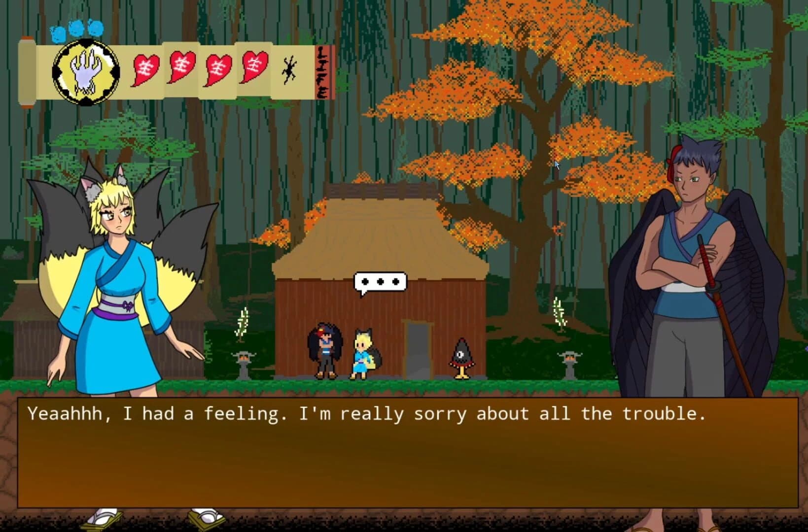 Mizuki and the Crimson Moon screenshot 5