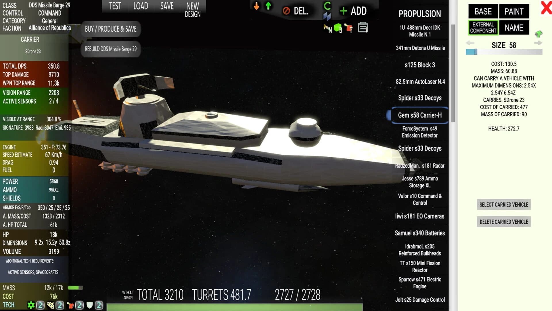 Mk50TWL Vehicle Battler Custom Slider screenshot 3
