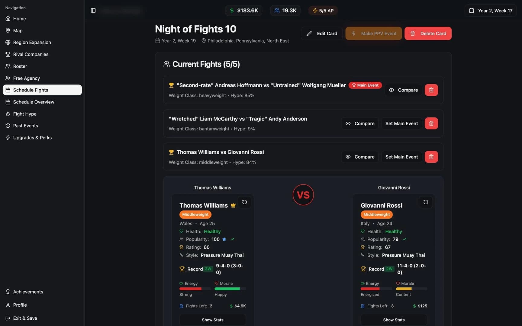 MMA Empire screenshot 4