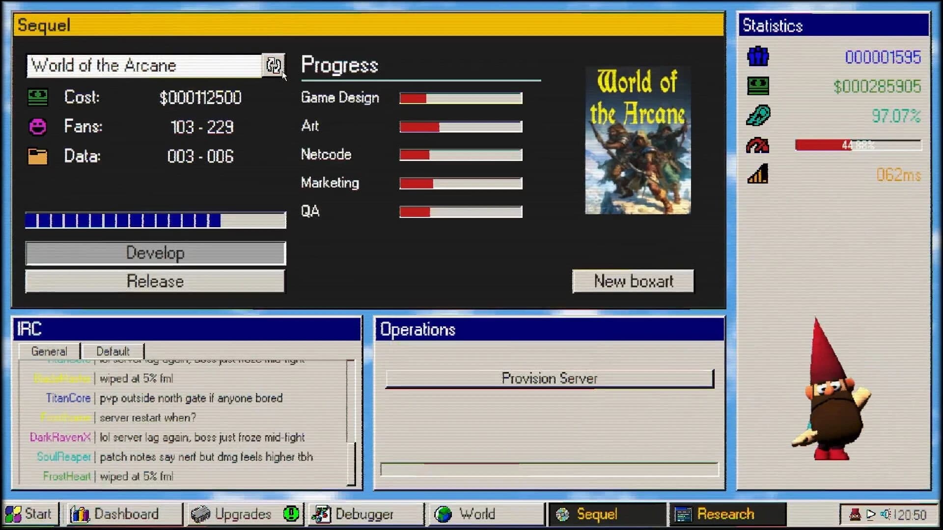 MMO98 screenshot 1