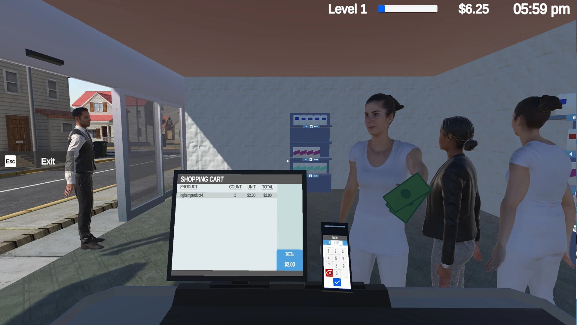 Modavuj Multiplayer Market Simulator screenshot 1