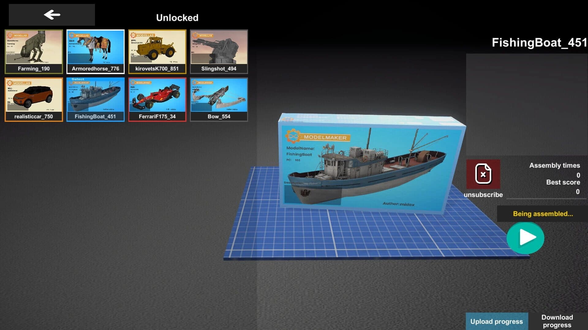 ModelMaker screenshot 1