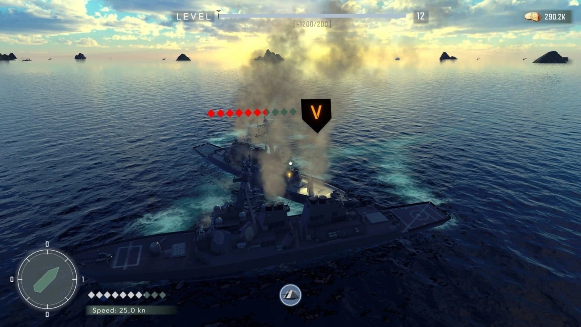Modern Naval Warfare: Sea Combat screenshot 2