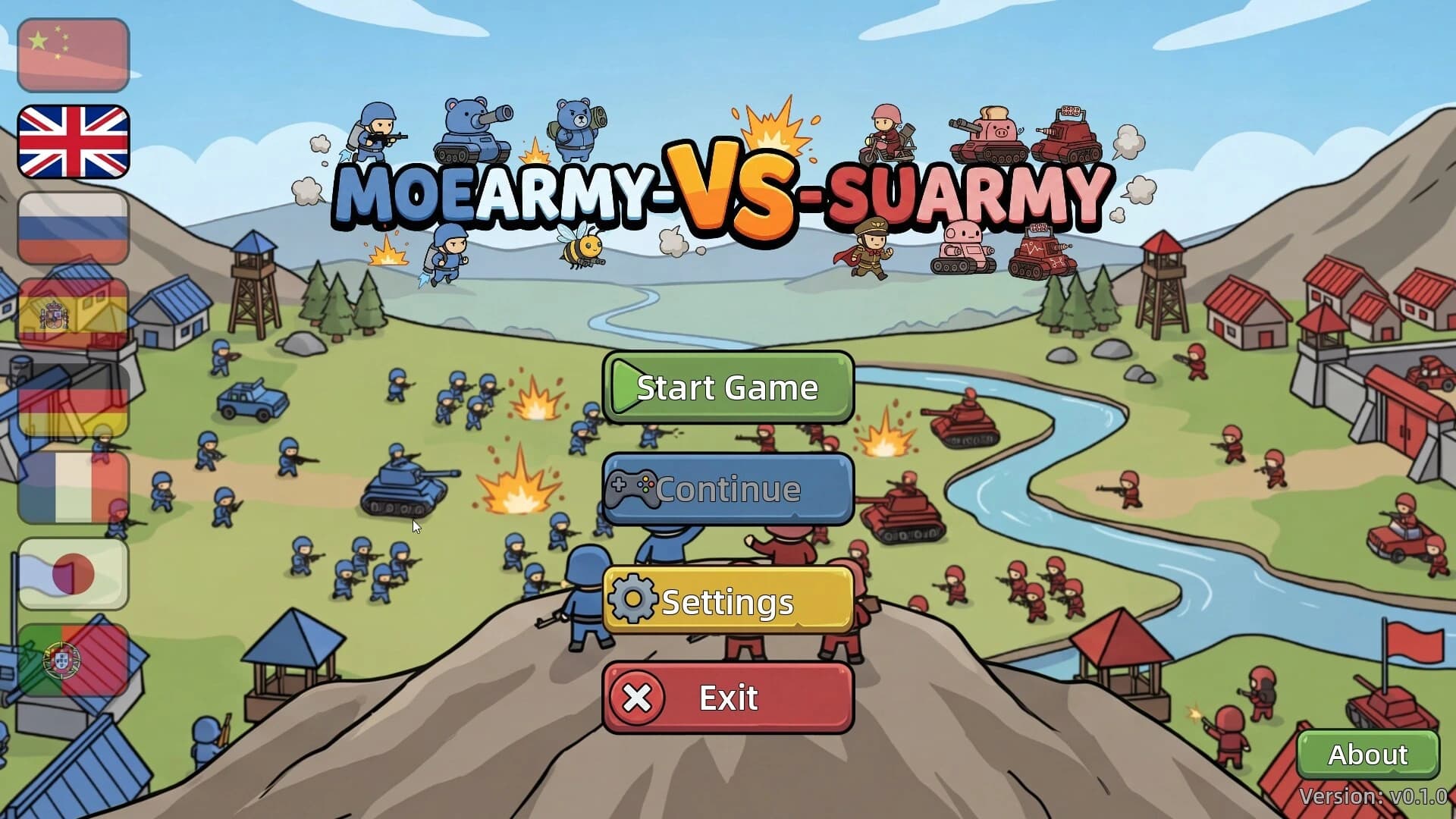 MoeArmy vs. SuArmy screenshot 2