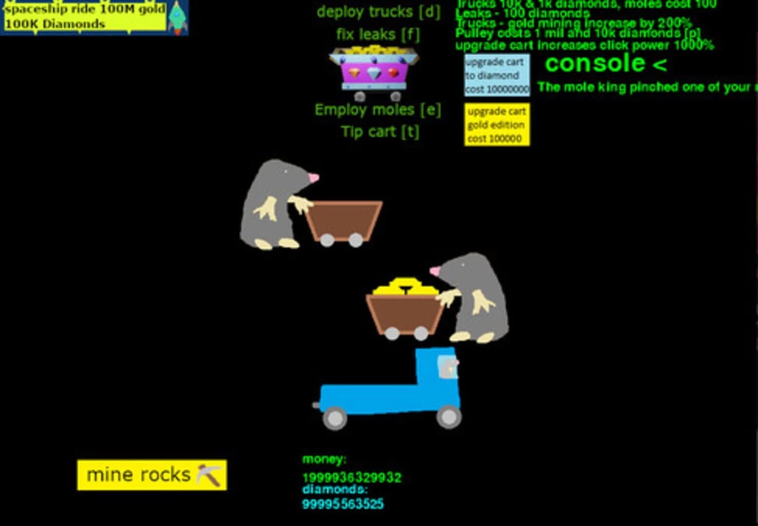 Mole Mine Rocks 0.15 screenshot 1