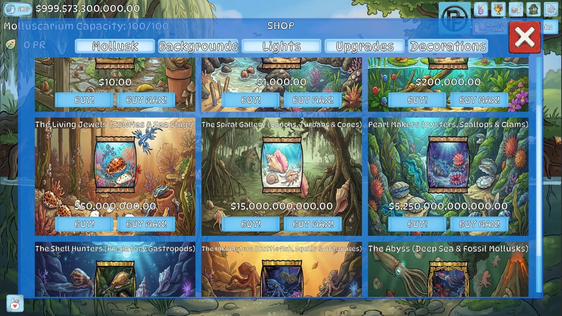 Molluscarium screenshot 2