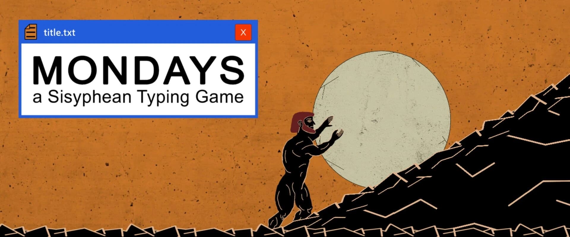 Mondays: A Sisyphean Typing Game screenshot 1