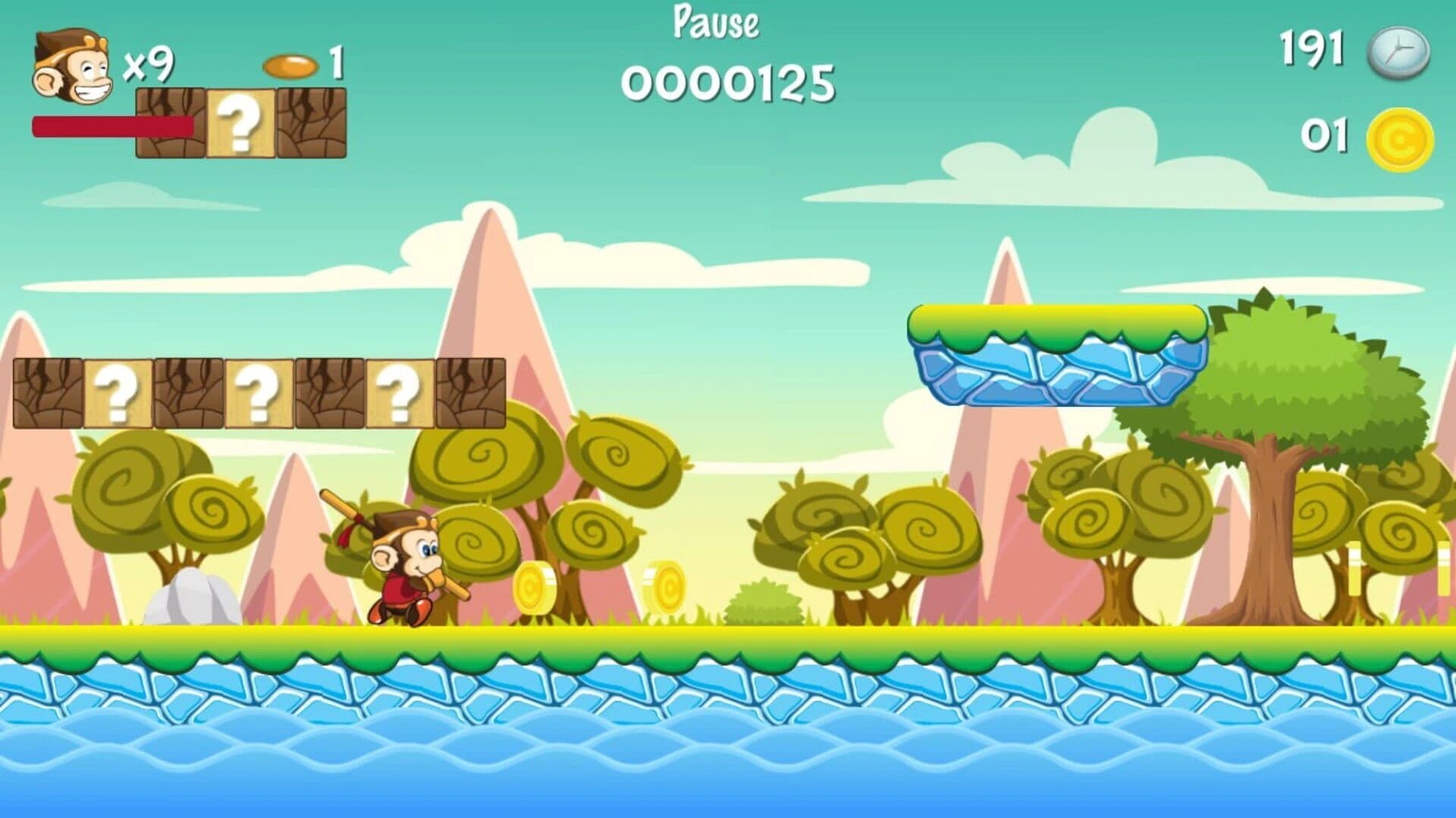 Monkey Rush screenshot 1