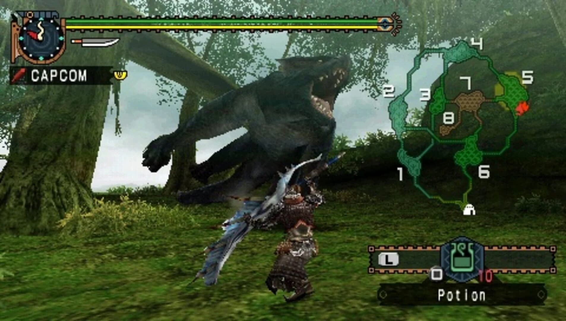 Monster Hunter Freedom Unite screenshot 5