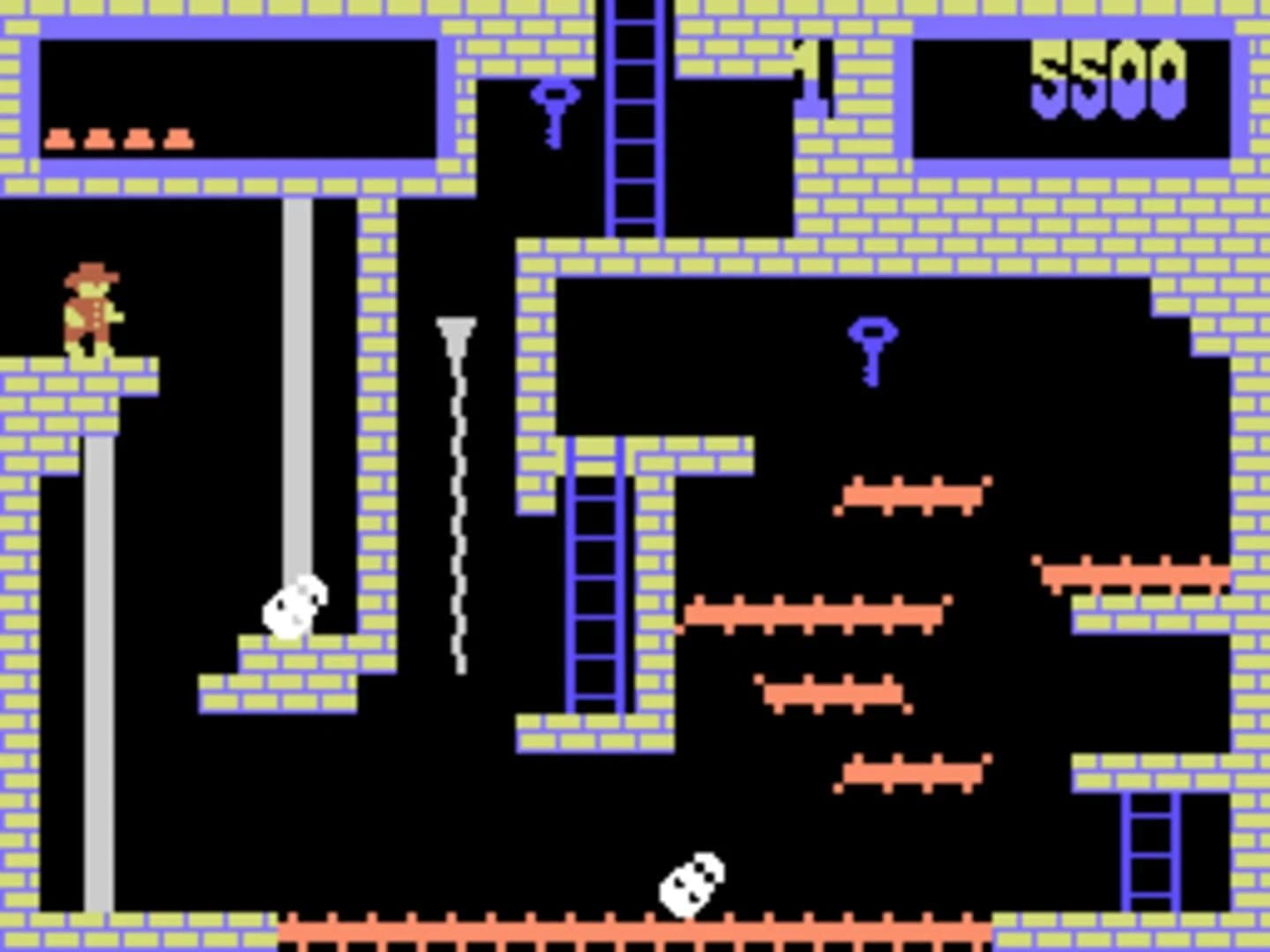 Montezuma's Revenge featuring Panama Joe screenshot 2