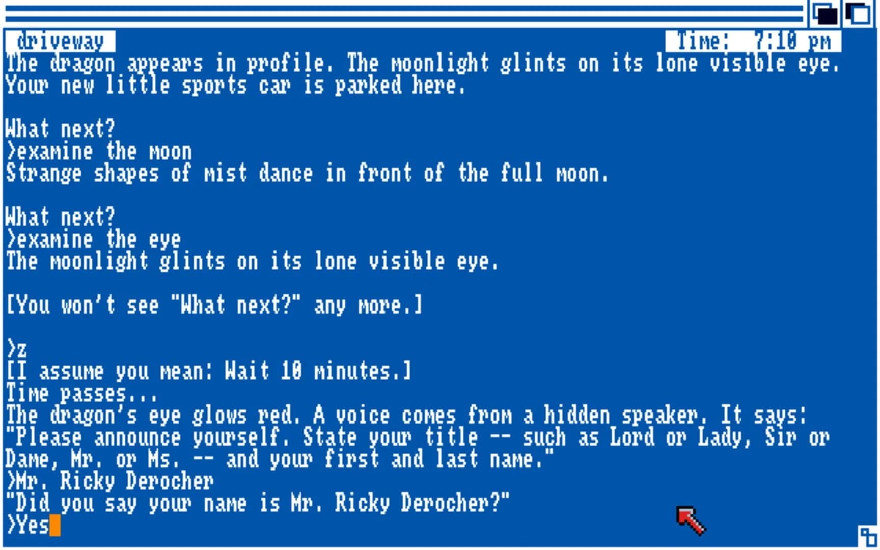 Moonmist screenshot 2