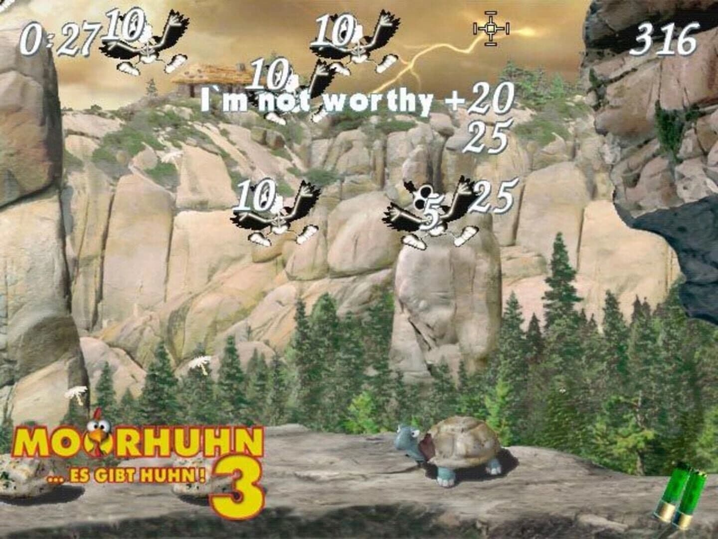 Moorhen 3: The Chicken Chase! screenshot 2