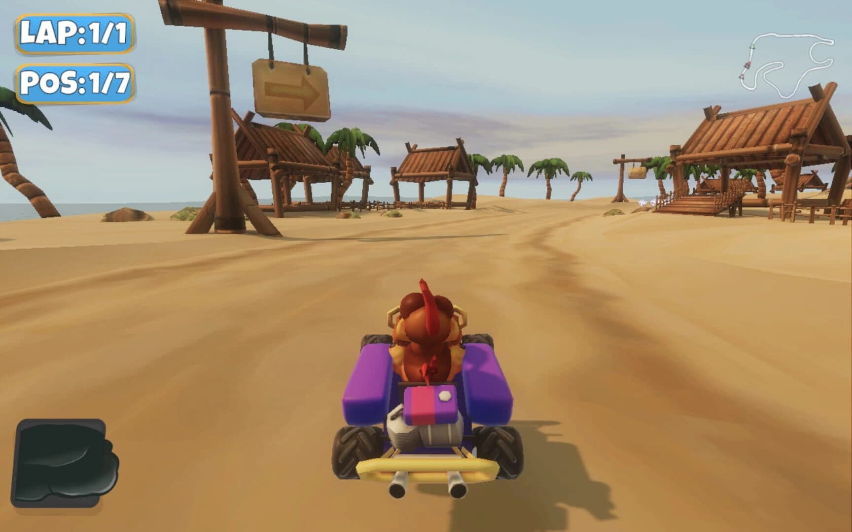 Moorhuhn Kart screenshot 4