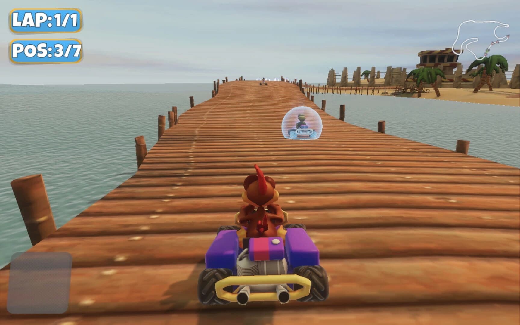 Moorhuhn Kart screenshot 5