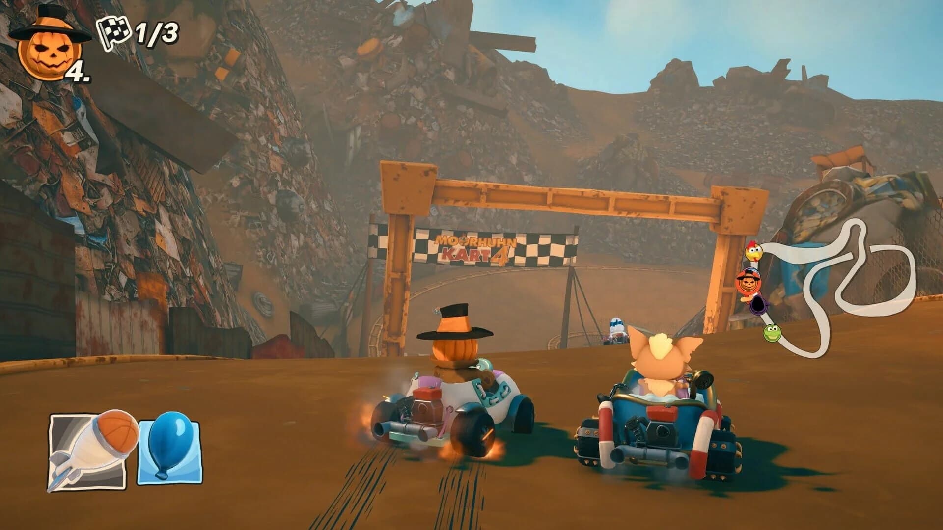 Moorhuhn Kart 4 screenshot 4