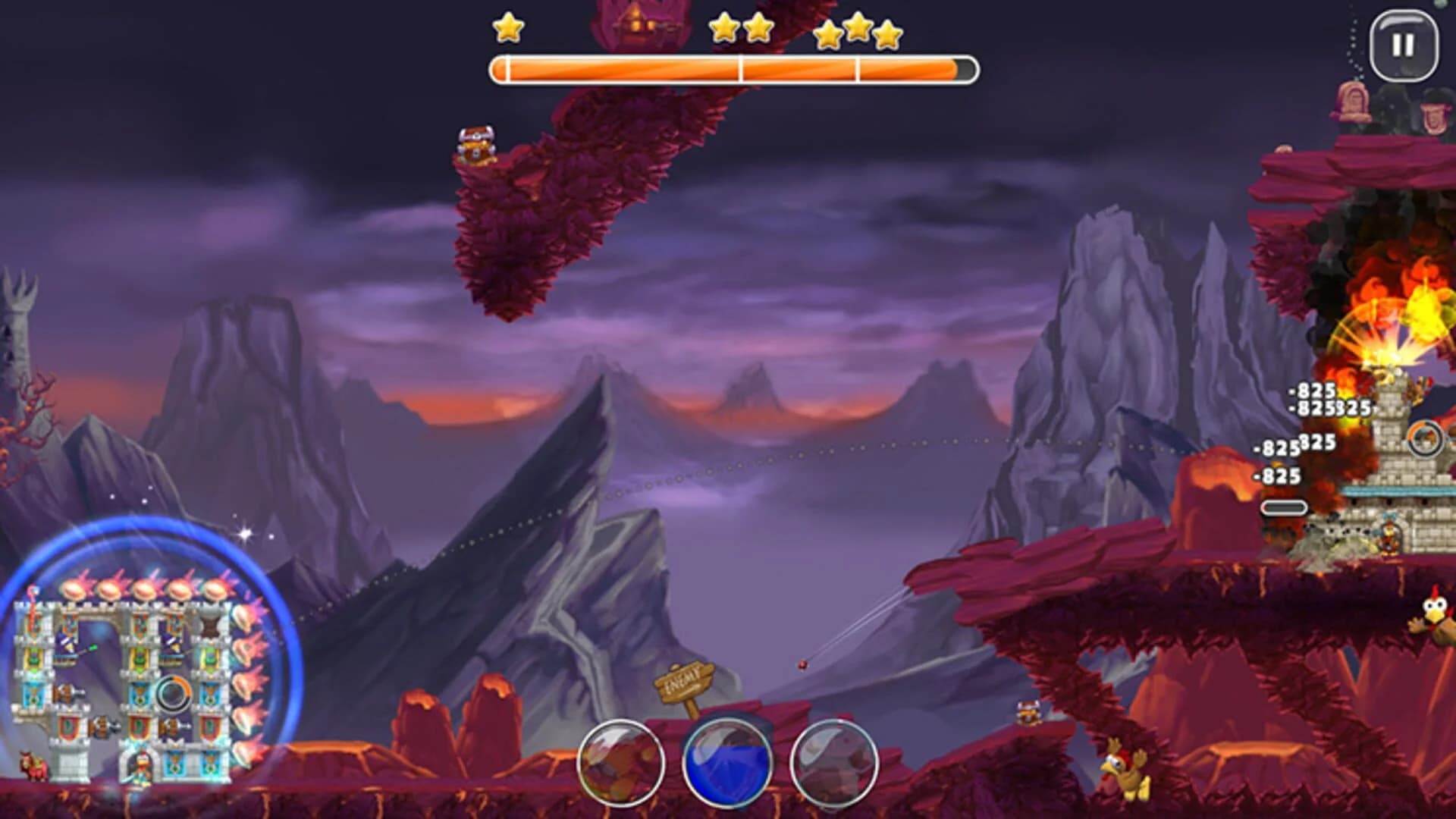 Moorhuhn Knights & Castles screenshot 3