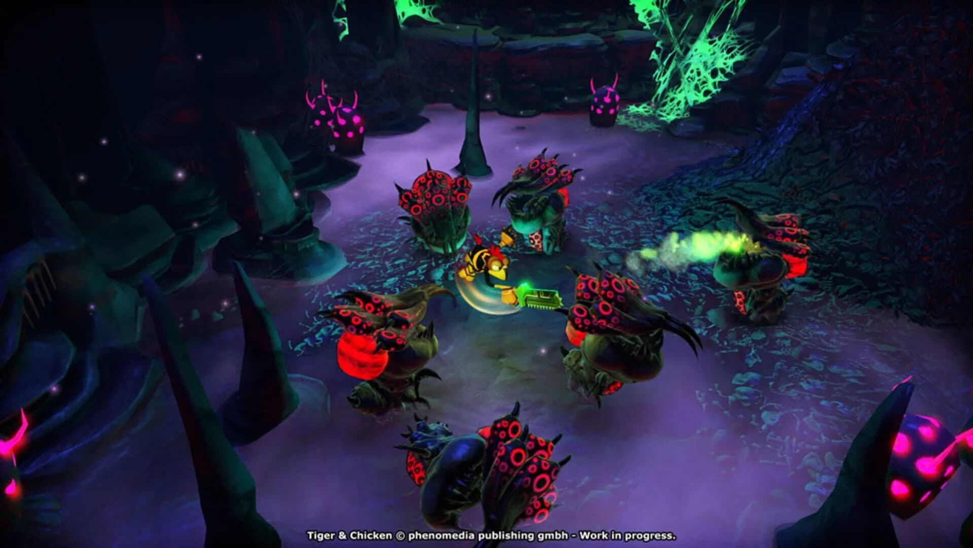 Moorhuhn: Tiger and Chicken screenshot 3