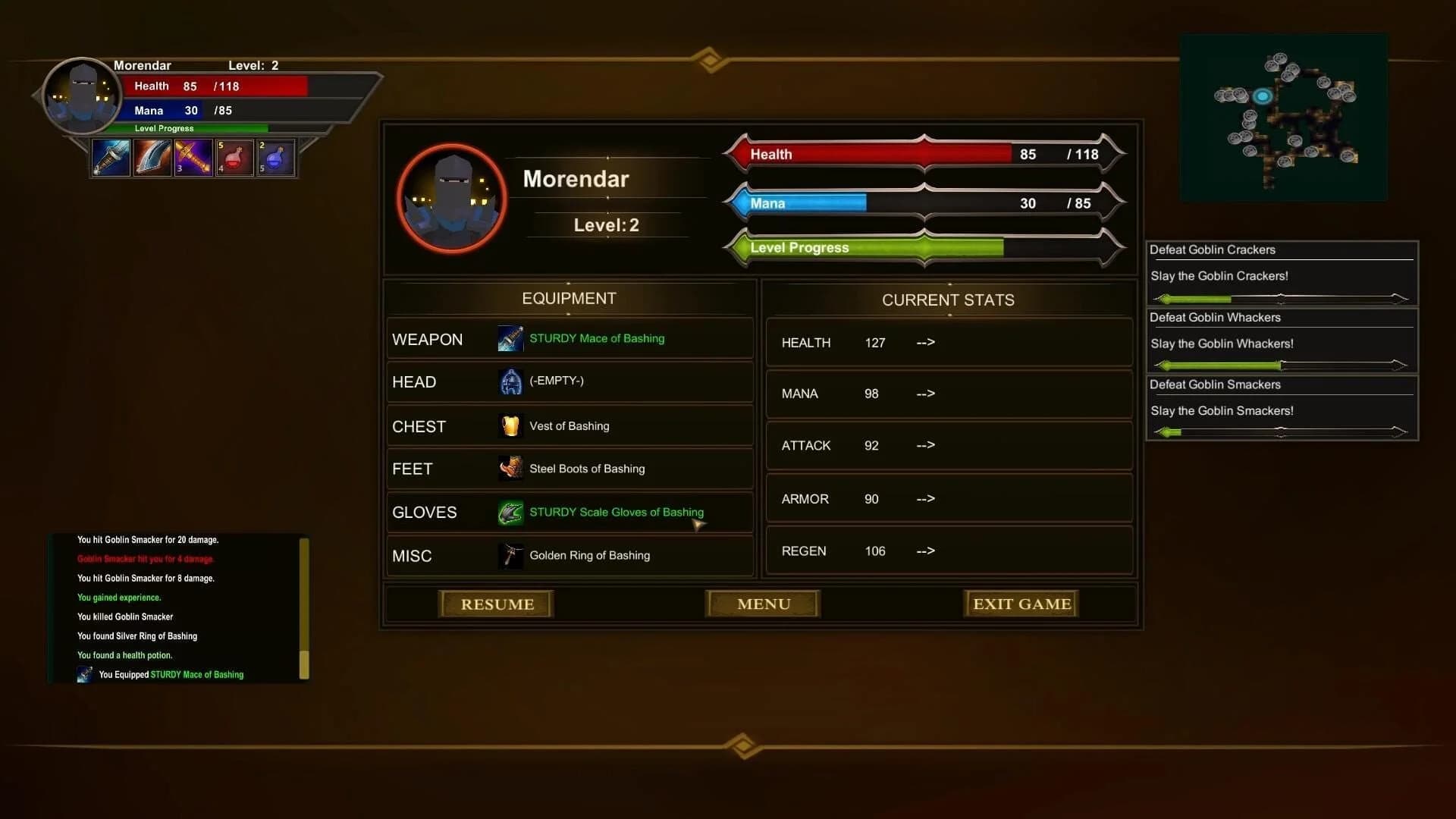 Morendar: Goblin Slayer screenshot 1