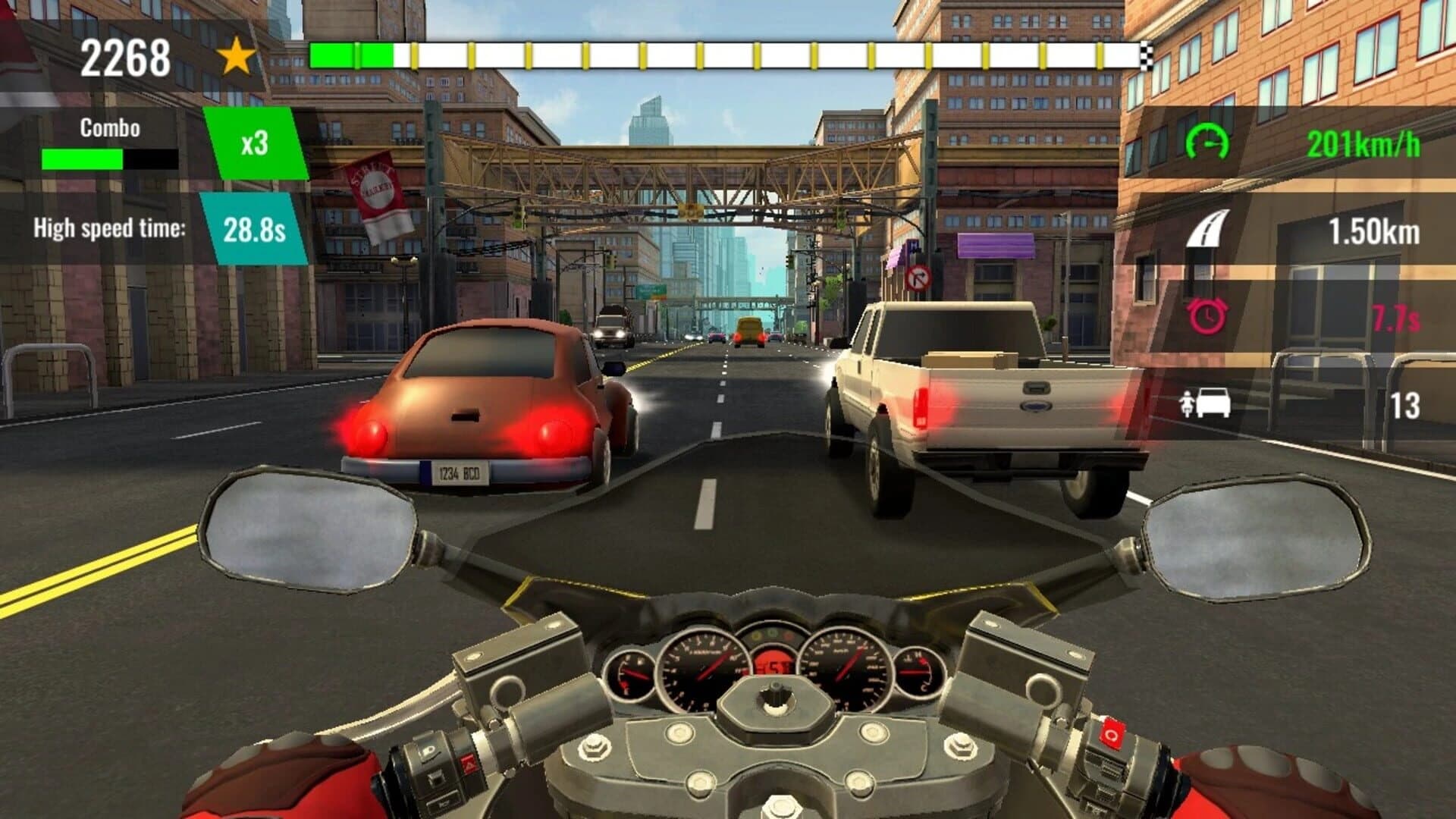 Moto Rush GT Hero's Edition screenshot 2