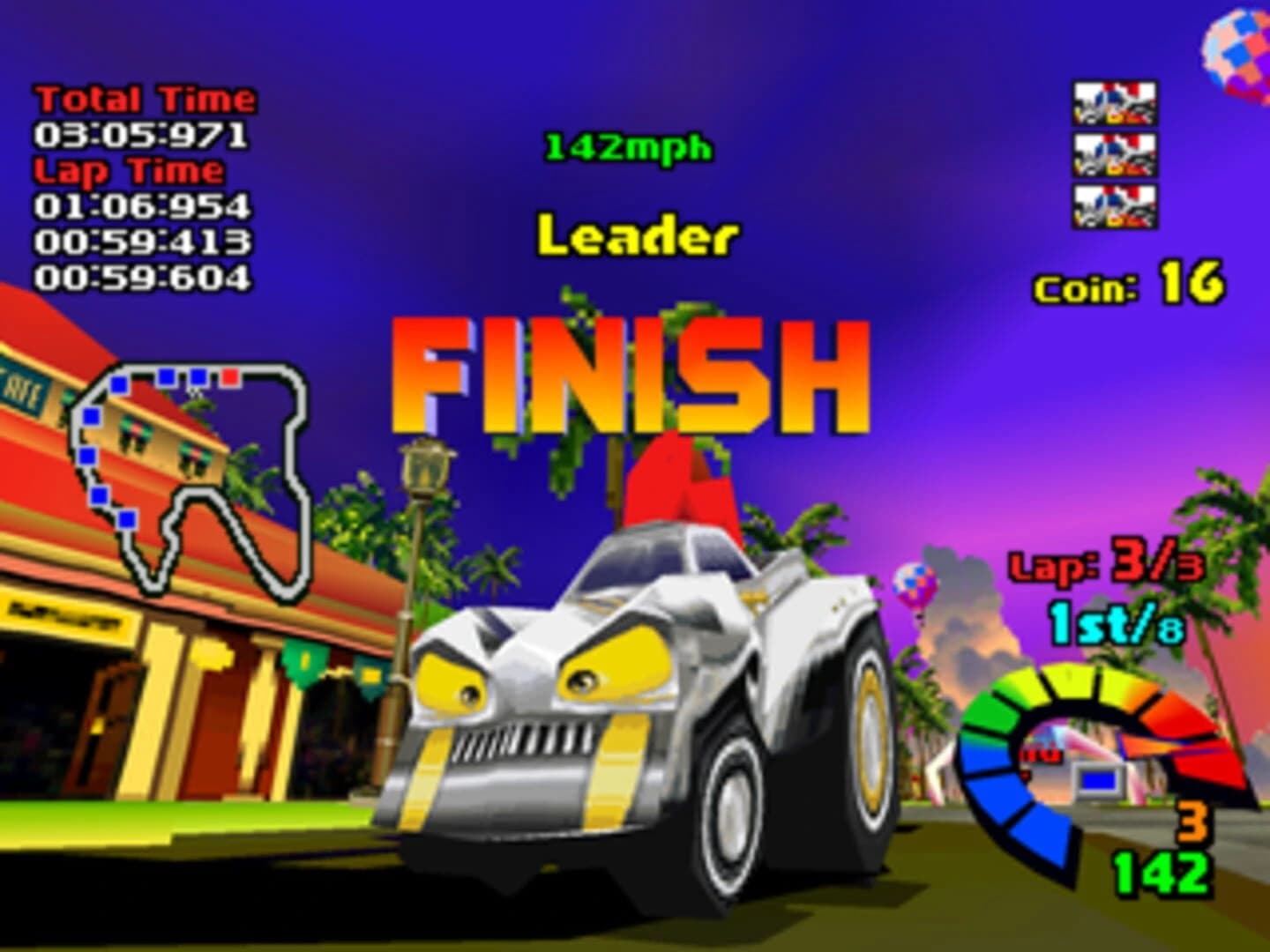 Motor Toon Grand Prix screenshot 4