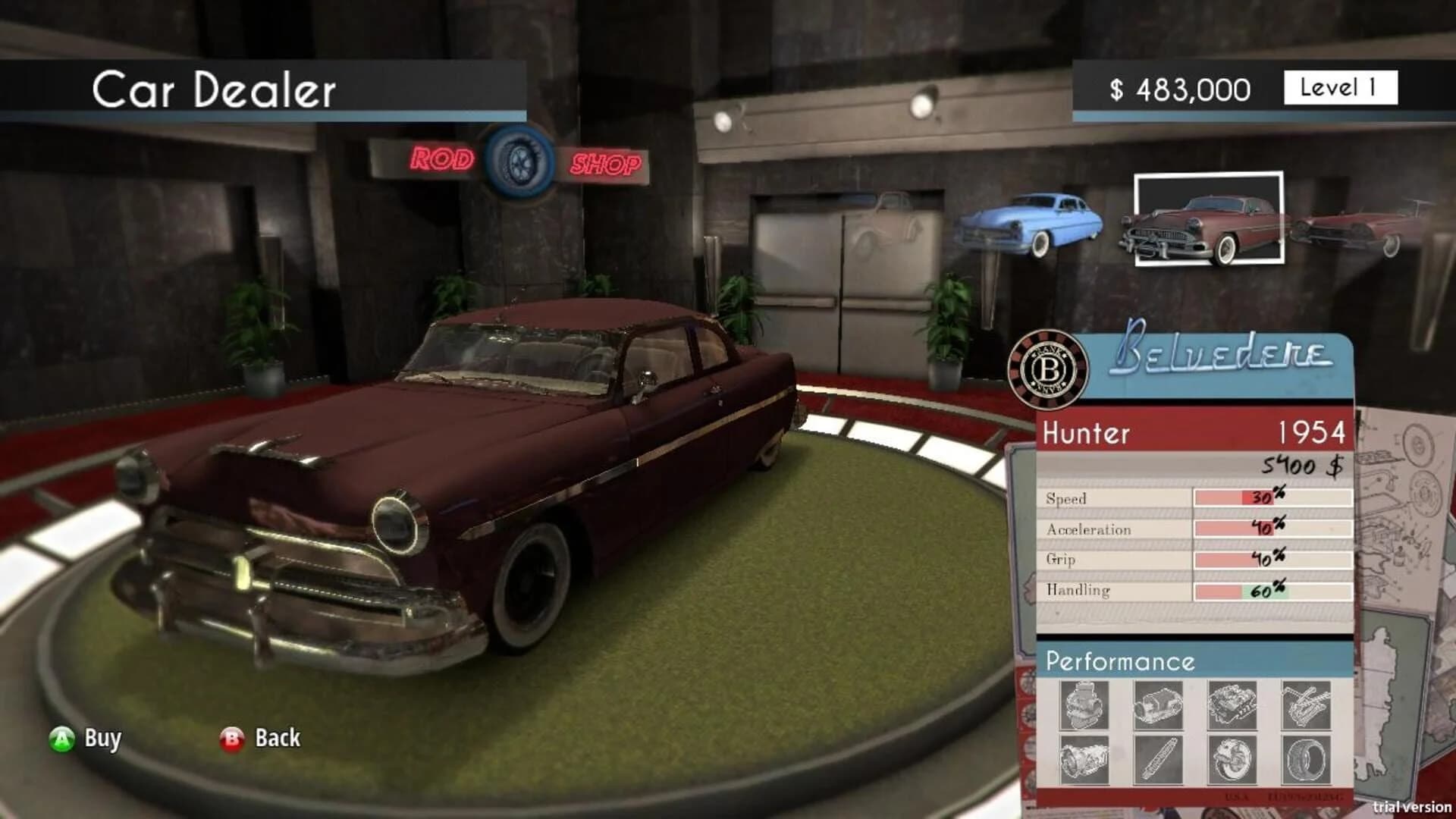 Motorama: Classic Racing screenshot 1