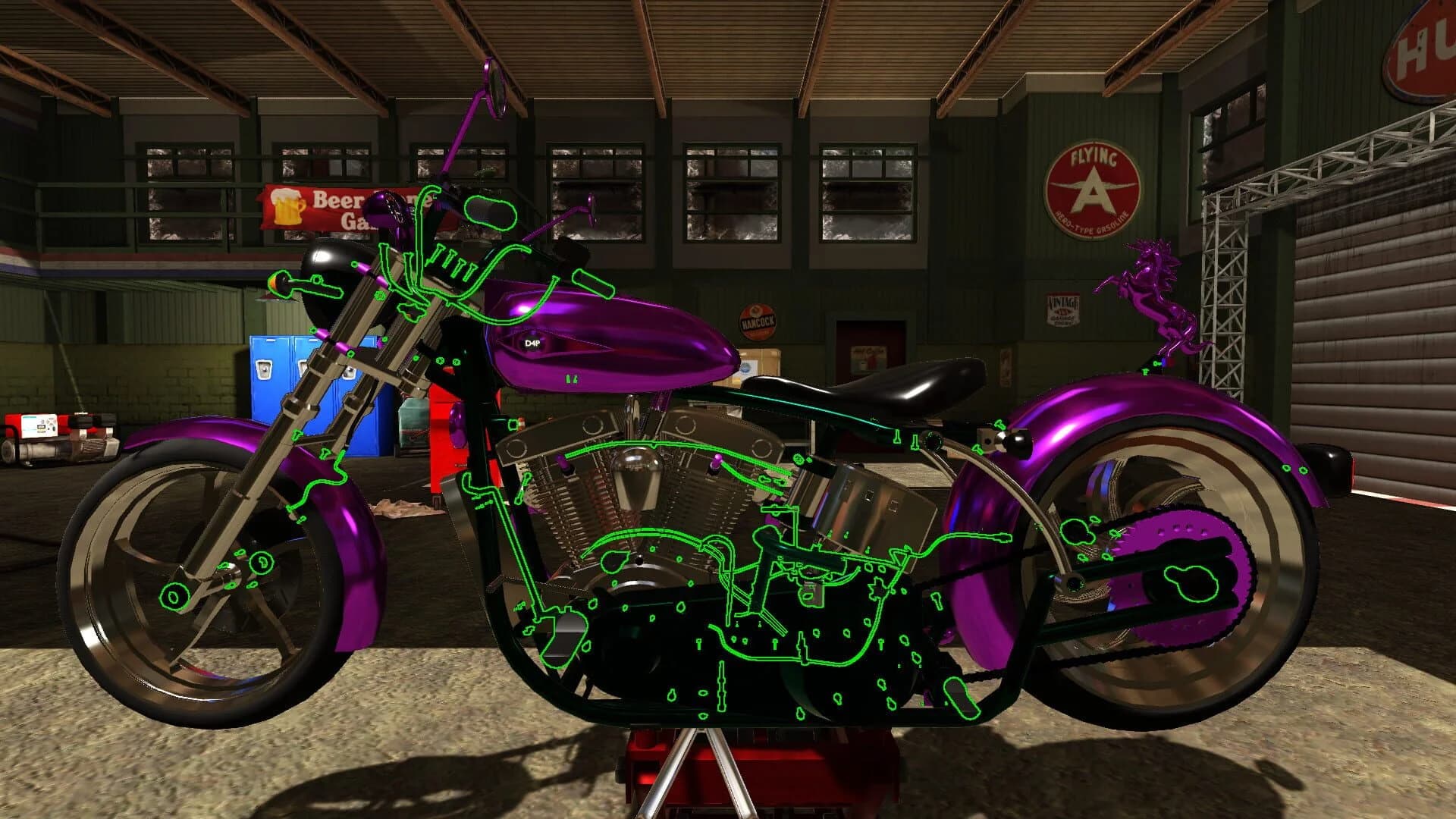 Motorbike Garage Mechanic Simulator screenshot 3