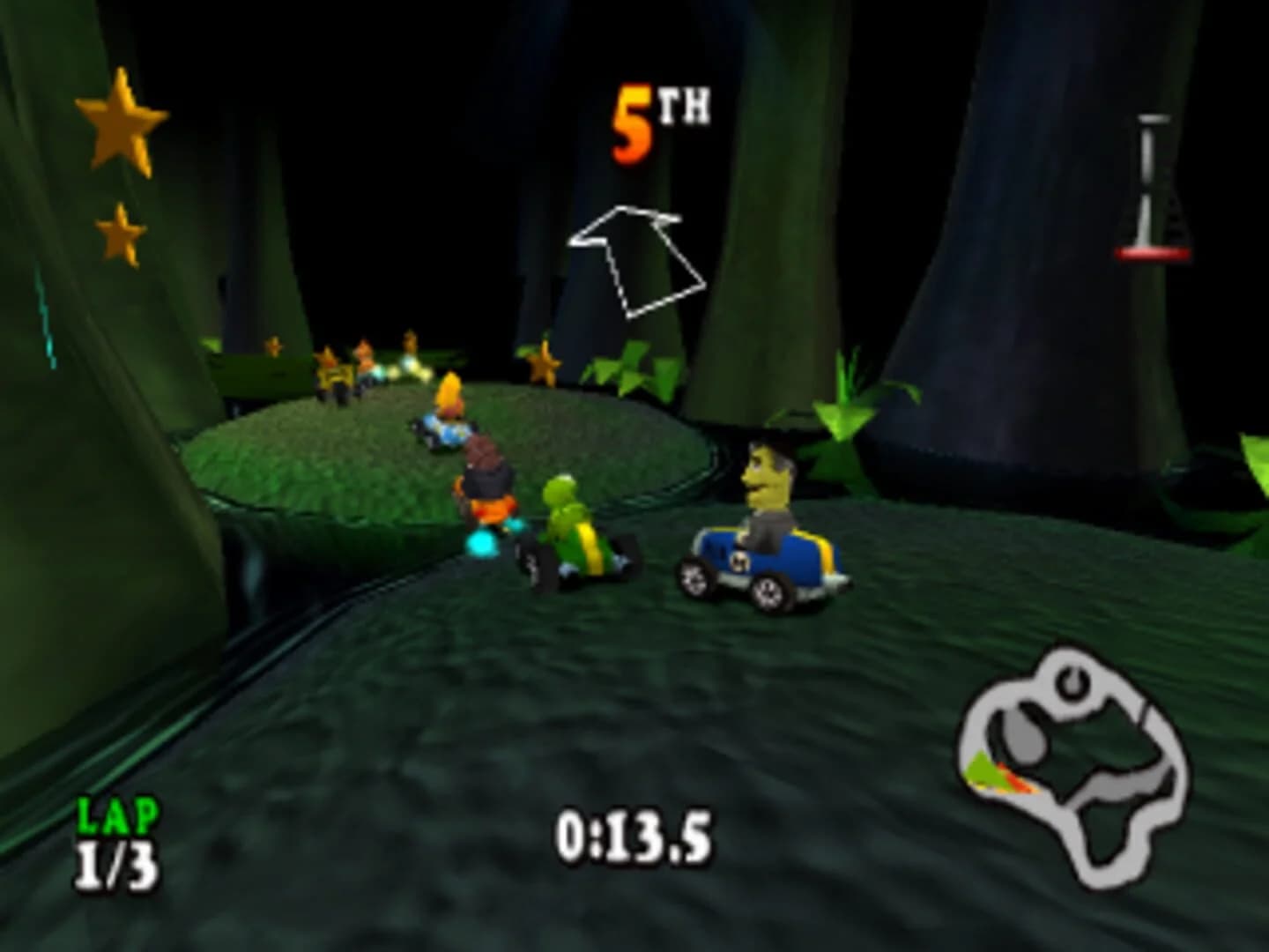 Muppet RaceMania screenshot 1