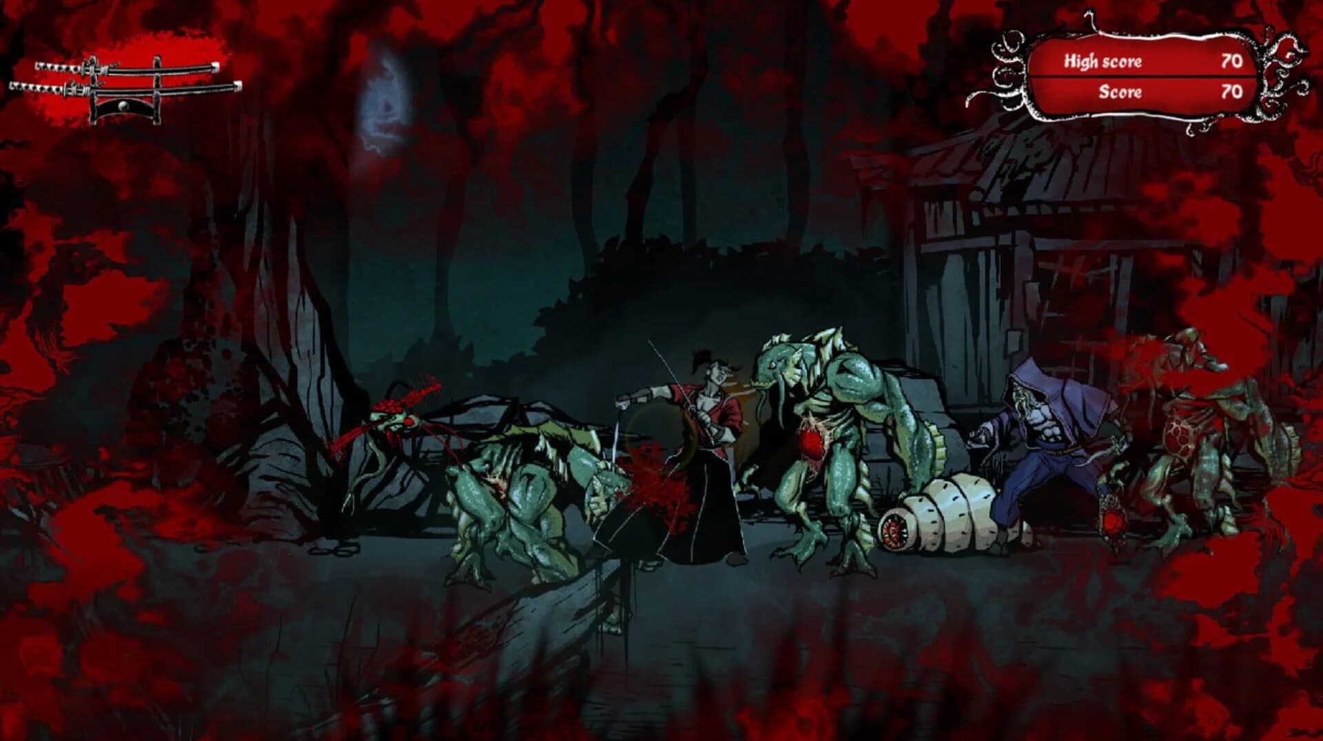 Musashi vs. Cthulhu screenshot 1