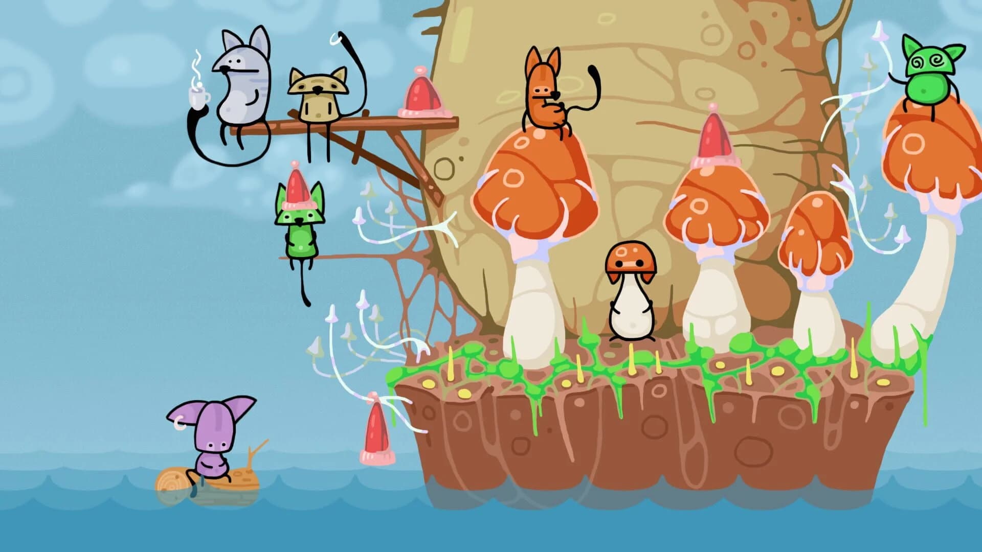 Mushroom Cats screenshot 4