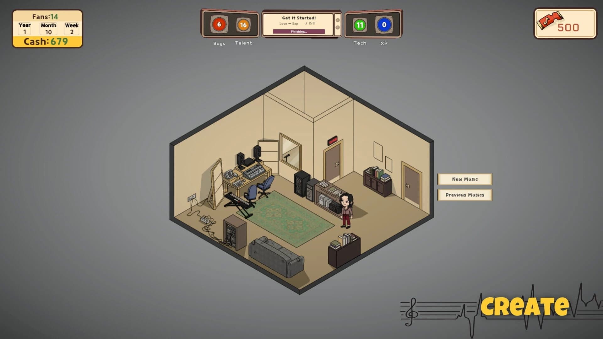 Music Producer Tycoon screenshot 1