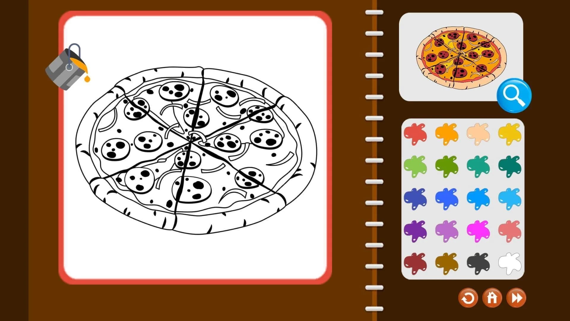 My Coloring Book: Food and Beverage screenshot 2