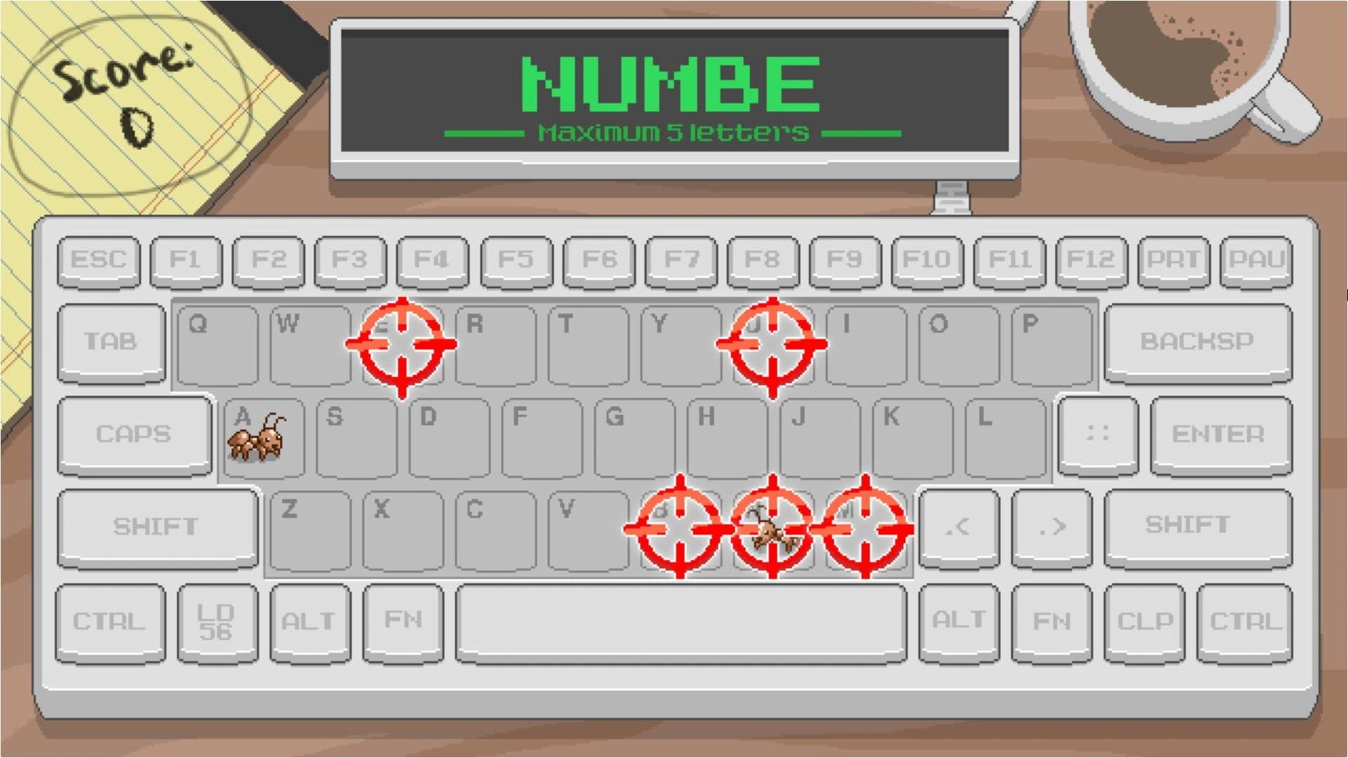 My Keyboard is Full of Ants! screenshot 2