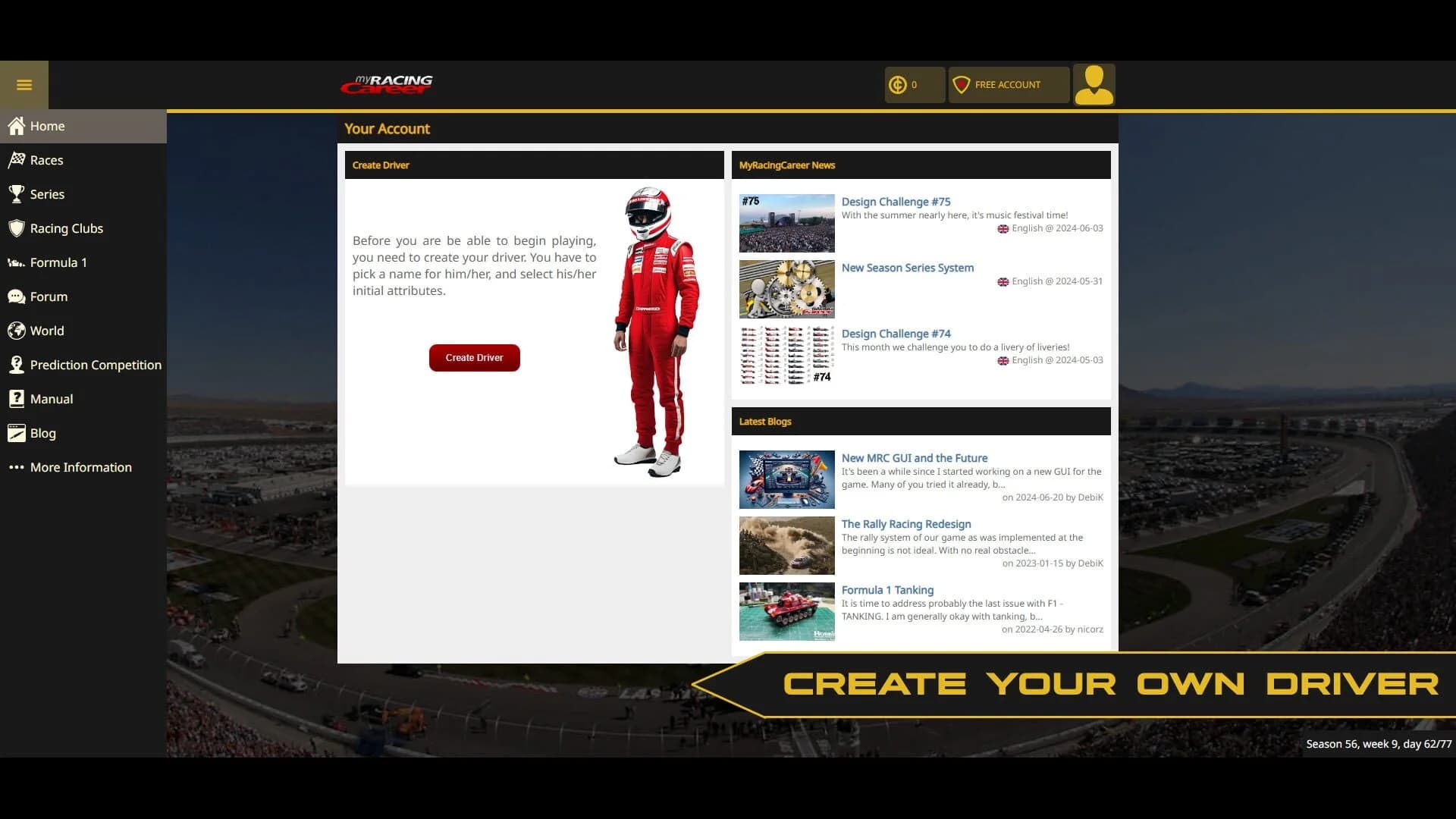 My Racing Career screenshot 1