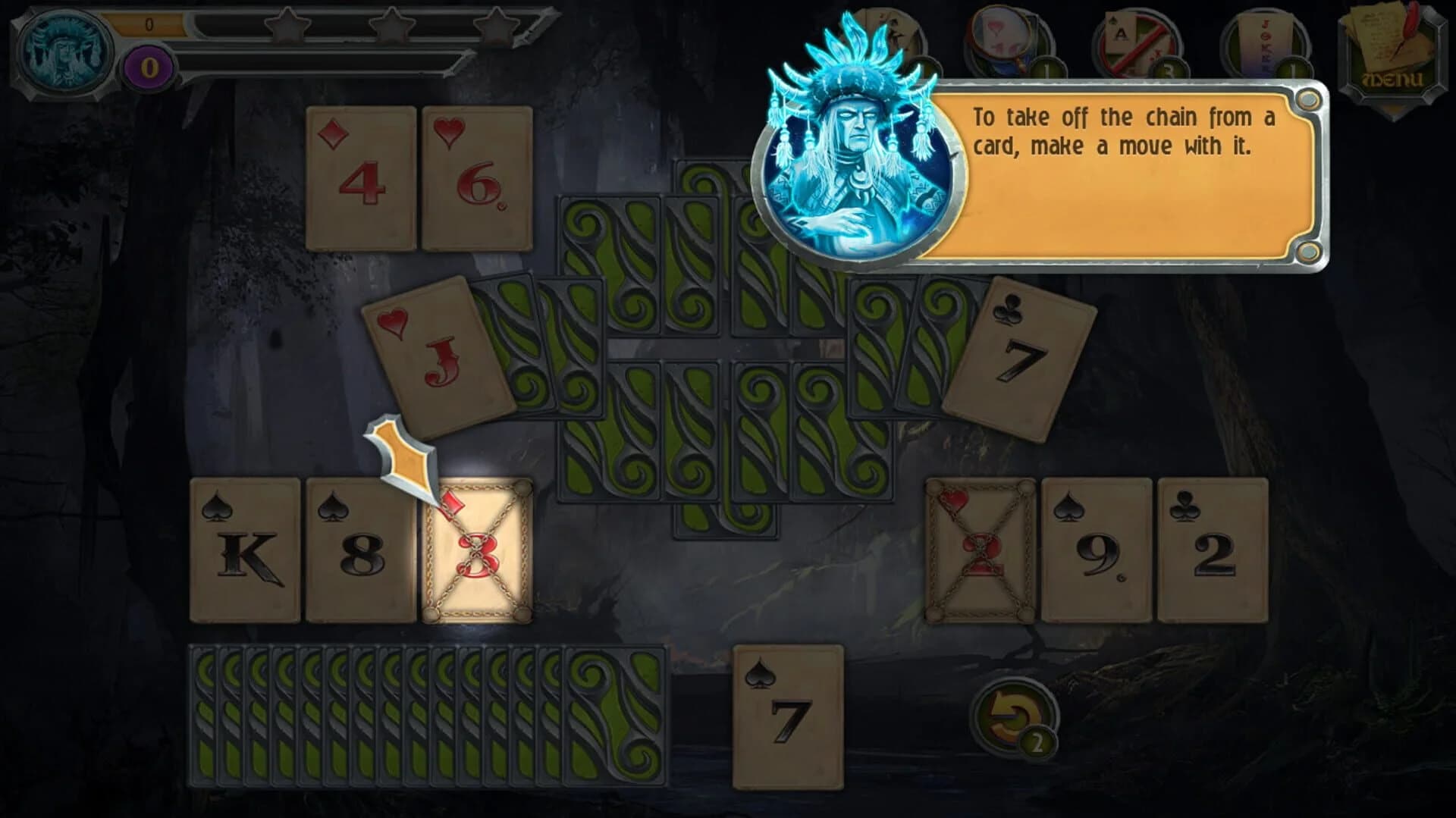 Mystic Journey: Tri Peaks Solitaire screenshot 4