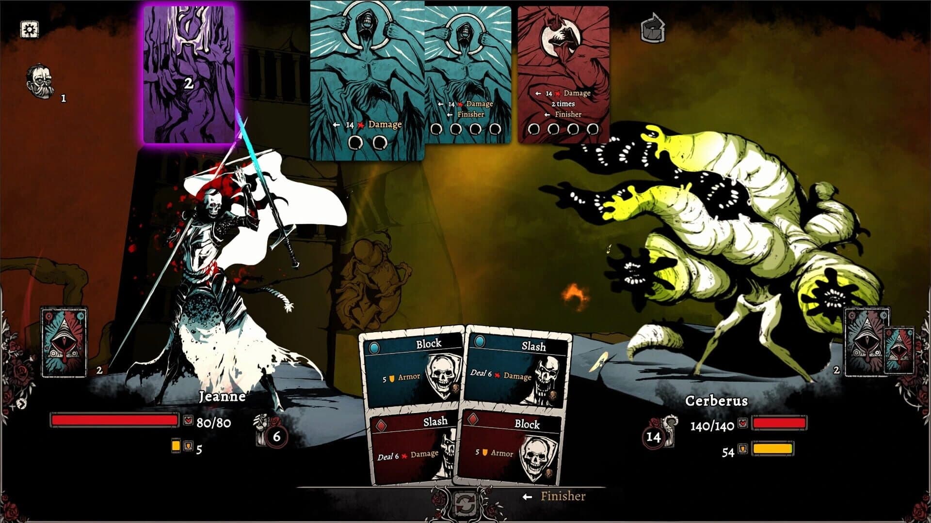 Nadir: A Grimdark Deckbuilder screenshot 2
