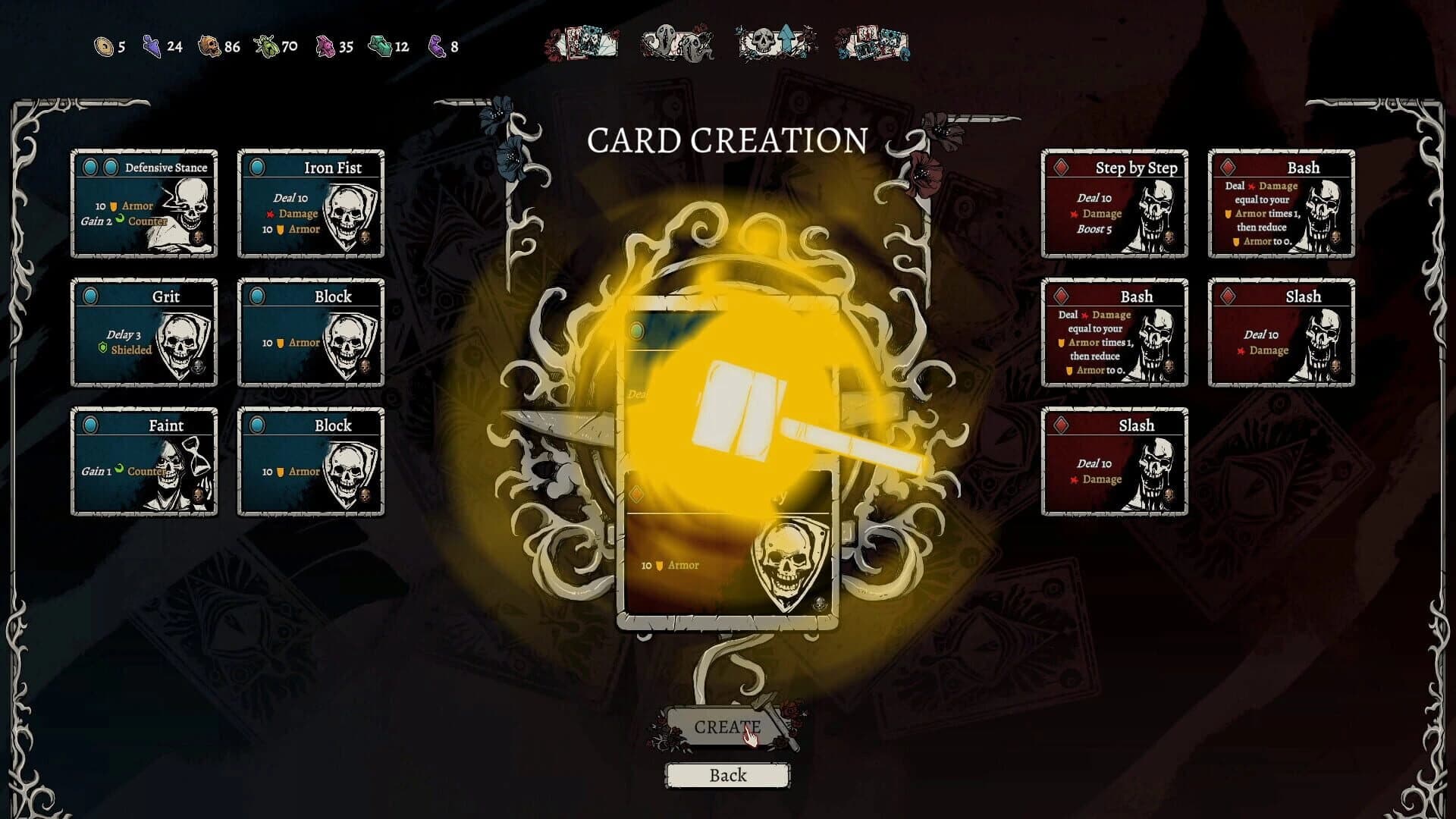 Nadir: A Grimdark Deckbuilder screenshot 4