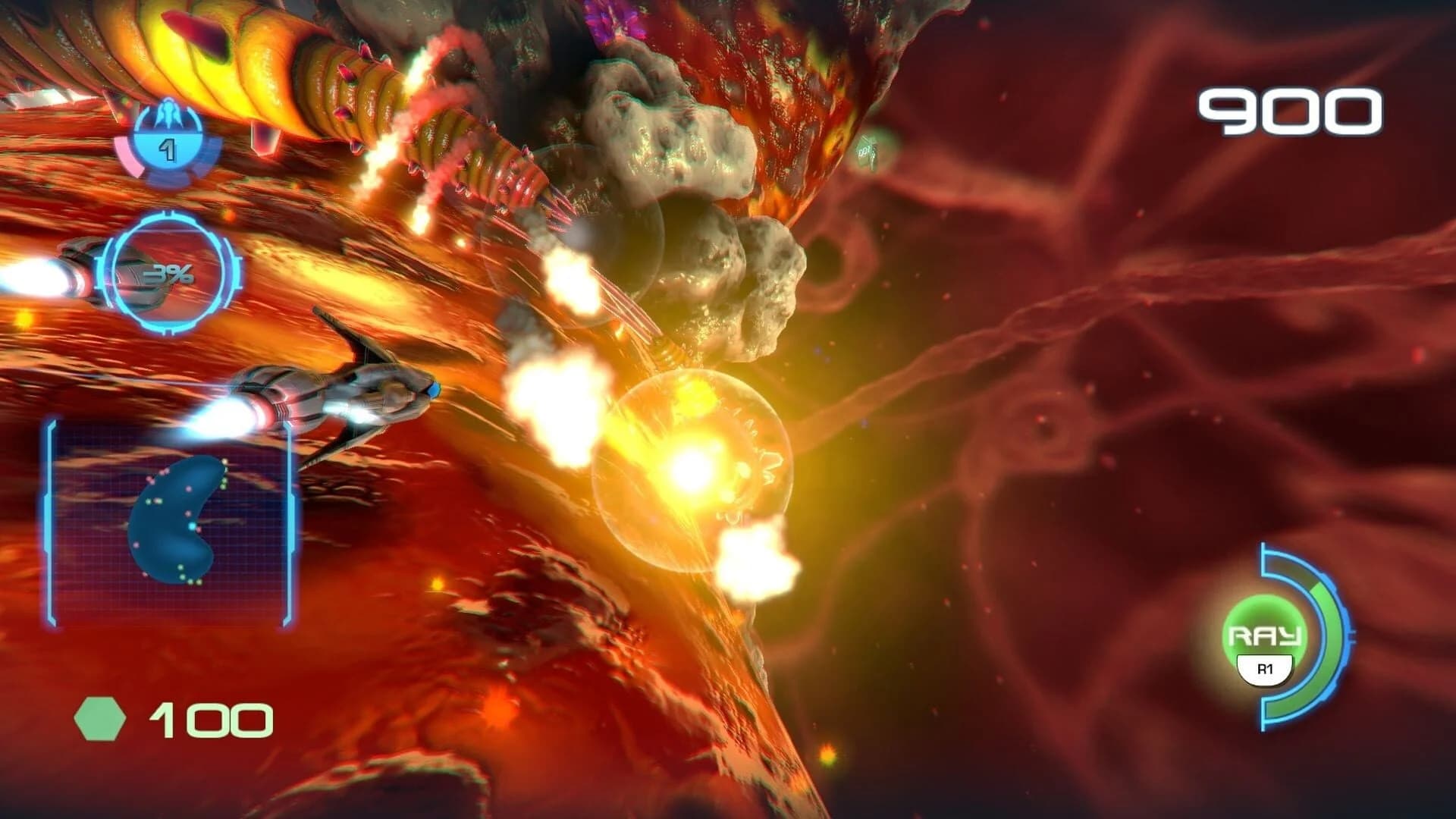 Nano Assault Neo-X screenshot 3